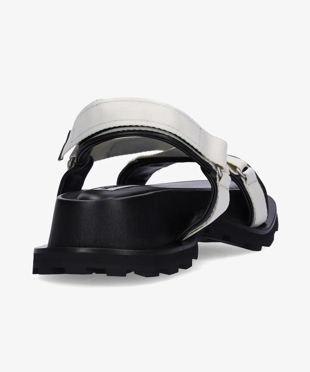 Jil Sander o1y1025 Sandals in Ivory Size US 5 / IT 35 - 2 Thumbnail