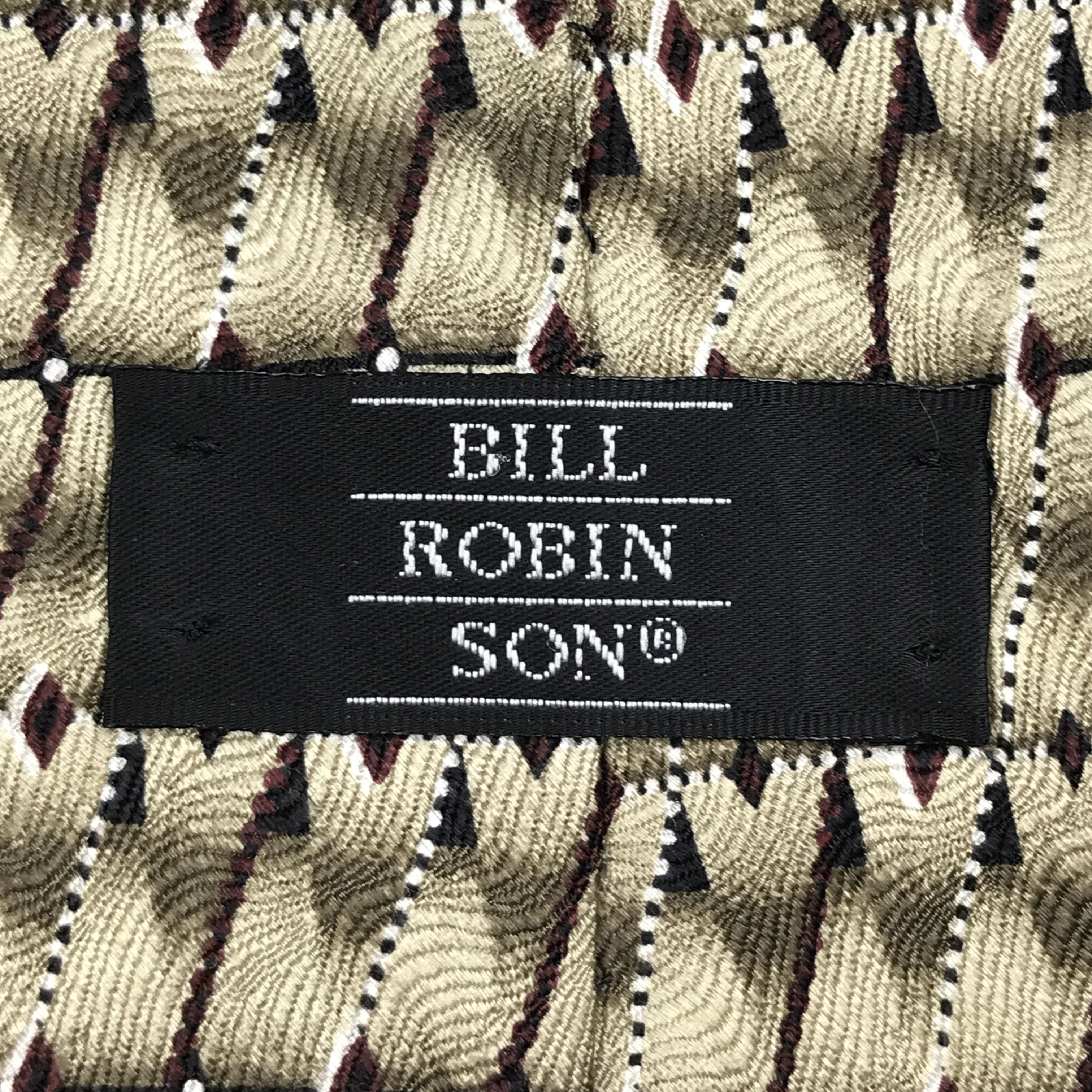 Designer × Vintage Vintage Bill Robin Son Silk Necktie Size ONE SIZE - 8 Thumbnail