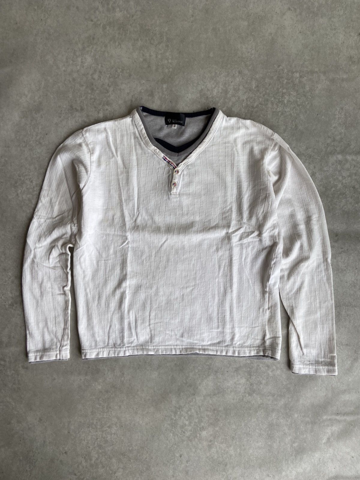 Designer × If Six Was Nine × Takeo Kikuchi Vintage TAKEO KIKUCHI JAPAN Double Layer Longsleeve Size US M / EU 48-50 / 2 - 1 Thumbnail
