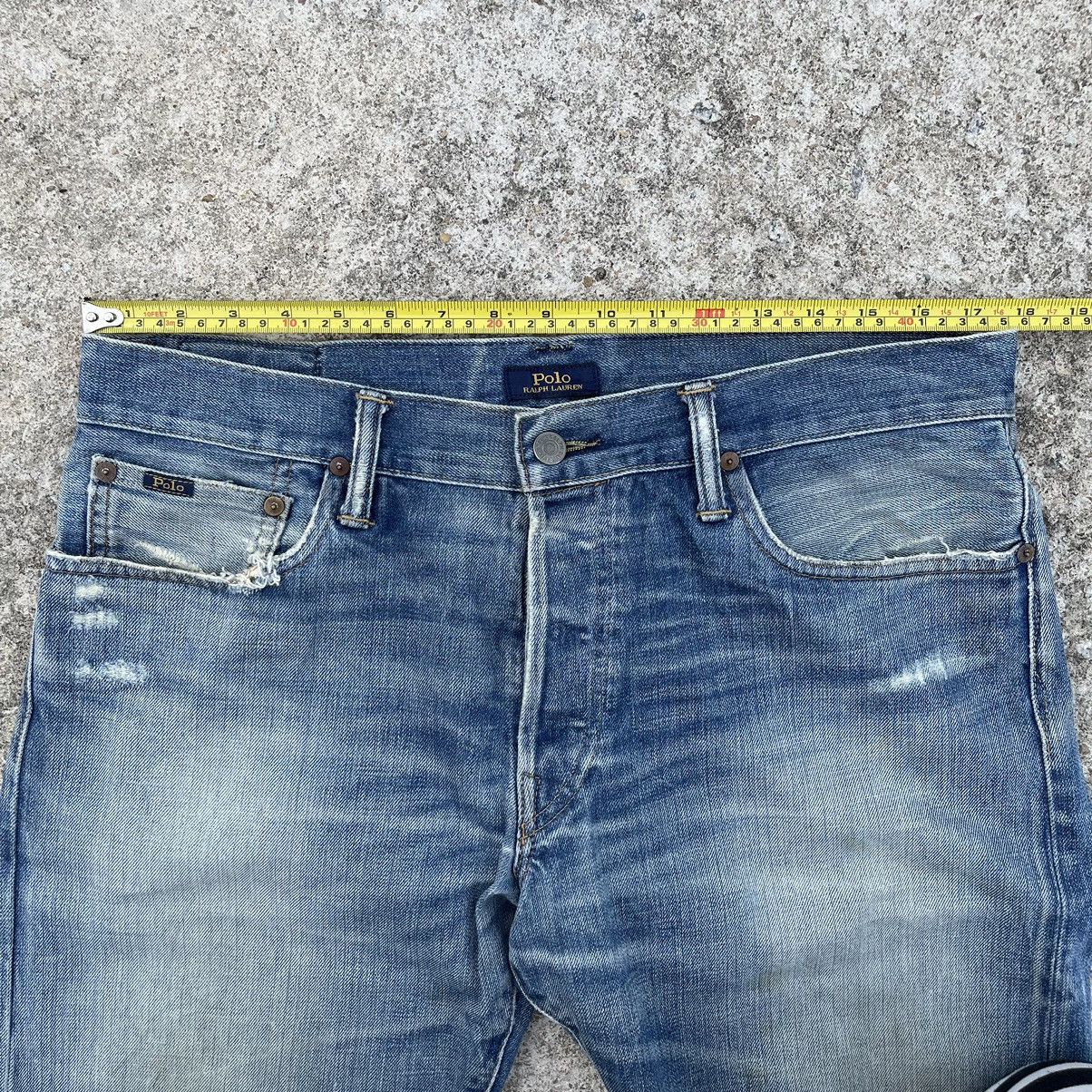 Polo Ralph Lauren 🔥 Polo Ralph Lauren Distressed Denim Vintage W35🔥 Size US 35 - 8 Thumbnail