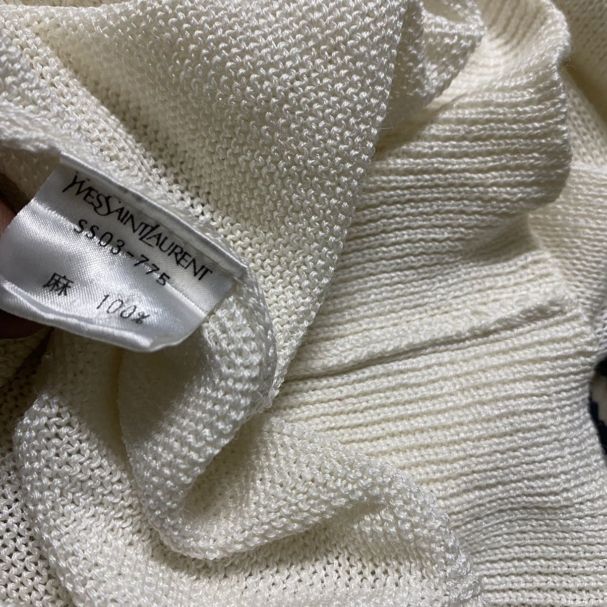 Yves Saint Laurent Vintage Yves Saint Laurent Wool Knitwear Size M / US 6-8 / IT 42-44 - 15 Thumbnail