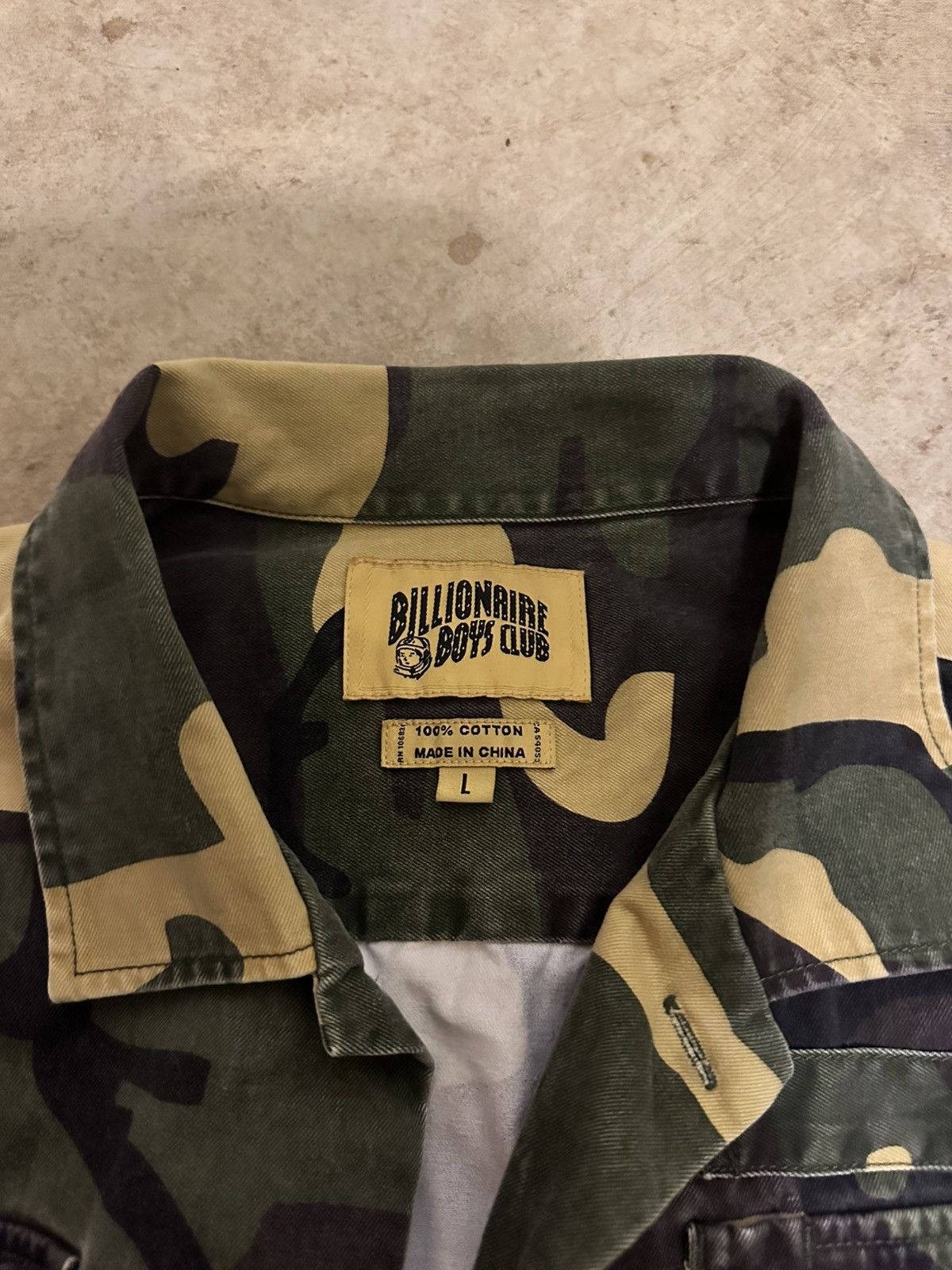 Billionaire Boys Club Billionaire Boys Club x Pharrell F/W12 Camo Button Up Shirt Size US L / EU 52-54 / 3 - 5 Thumbnail