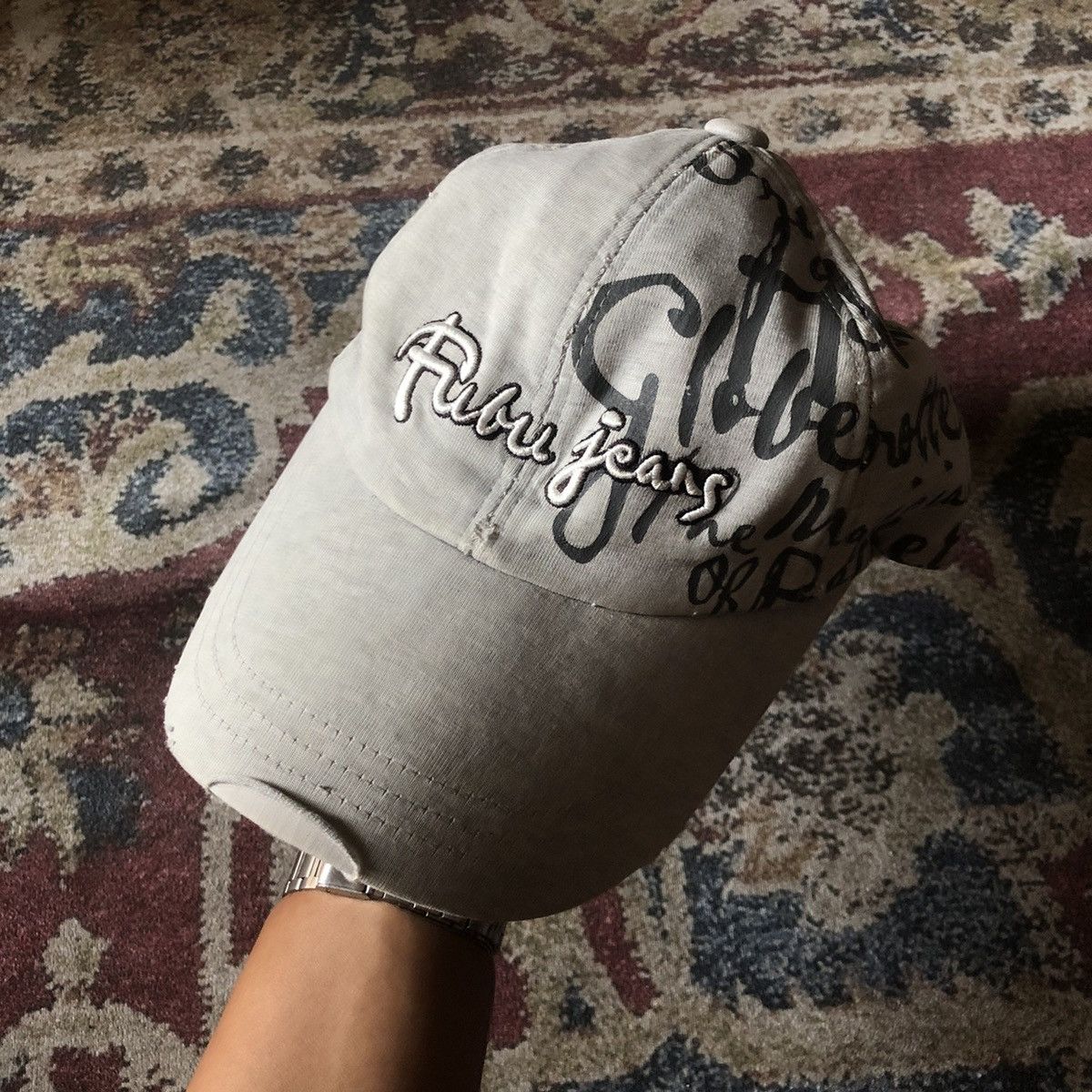 Fubu Rare Vintage Fubu Jeans Collection Ripped Distressed Hat Size ONE SIZE - 2 Thumbnail