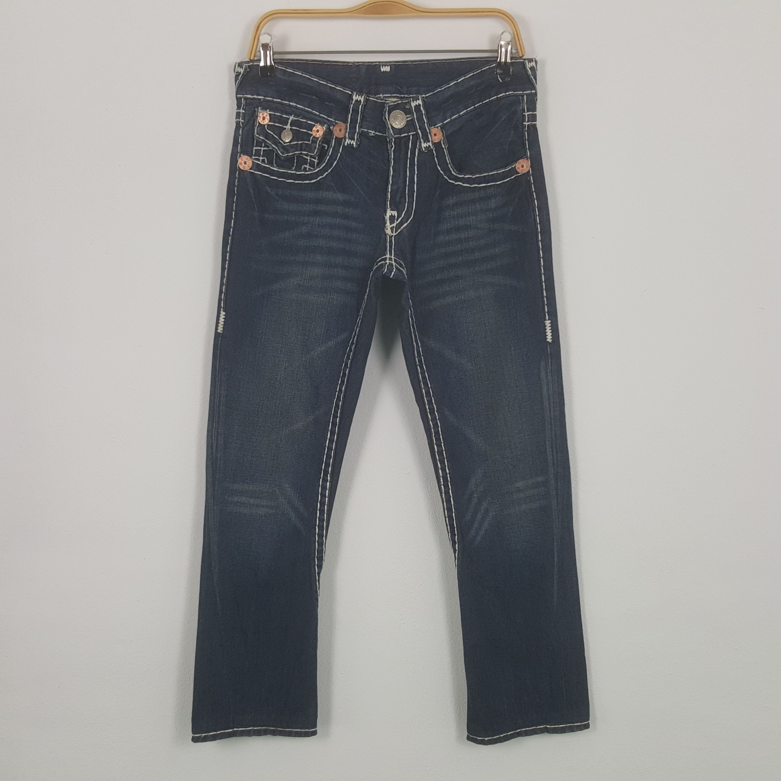 TRUERELIGION JOEY SUPER T USA製　y2k denim Vintage True Religion JOEY SUPER T Denim Jeans