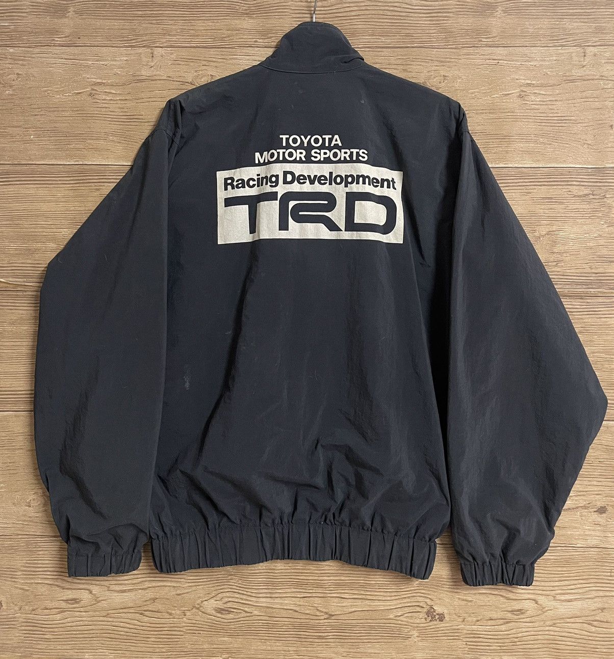 Japanese Brand × Vintage Vintage Toyota Jacket TRD Tom’s JDM Podium Nismo Honda MMC Size US L / EU 52-54 / 3 - 7 Thumbnail