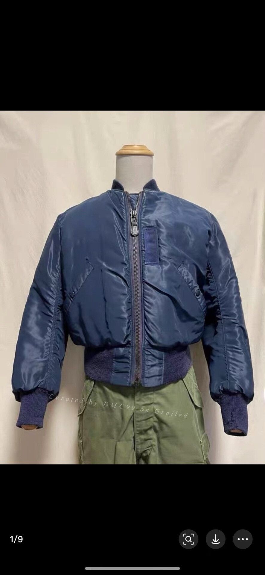 The Real McCoy's The Real McCoy B-15C MA-1 Flight Jacket Size US M / EU 48-50 / 2 - 1 Thumbnail