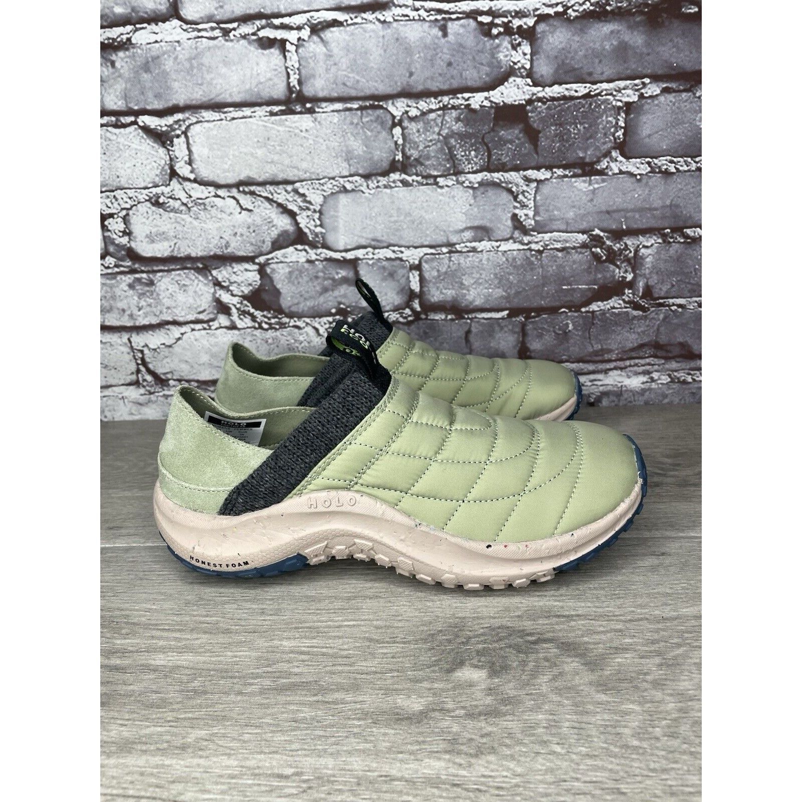 Other Holo Credimus After Hours Quilted Mint Green Synthetic Hikin Size US 8 / IT 38 - 1 Thumbnail
