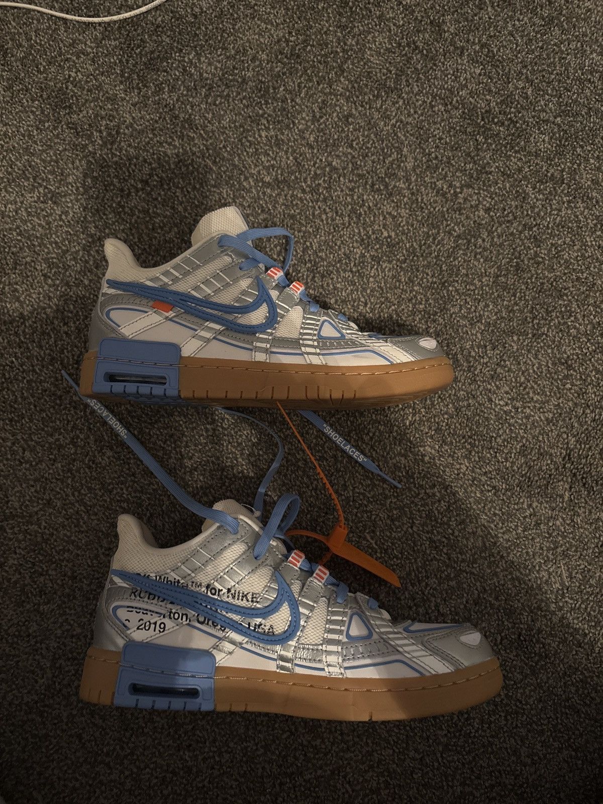 Off-White Nike air rubber dunk/low Size US 6.5 / IT 36.5 - 2 Thumbnail