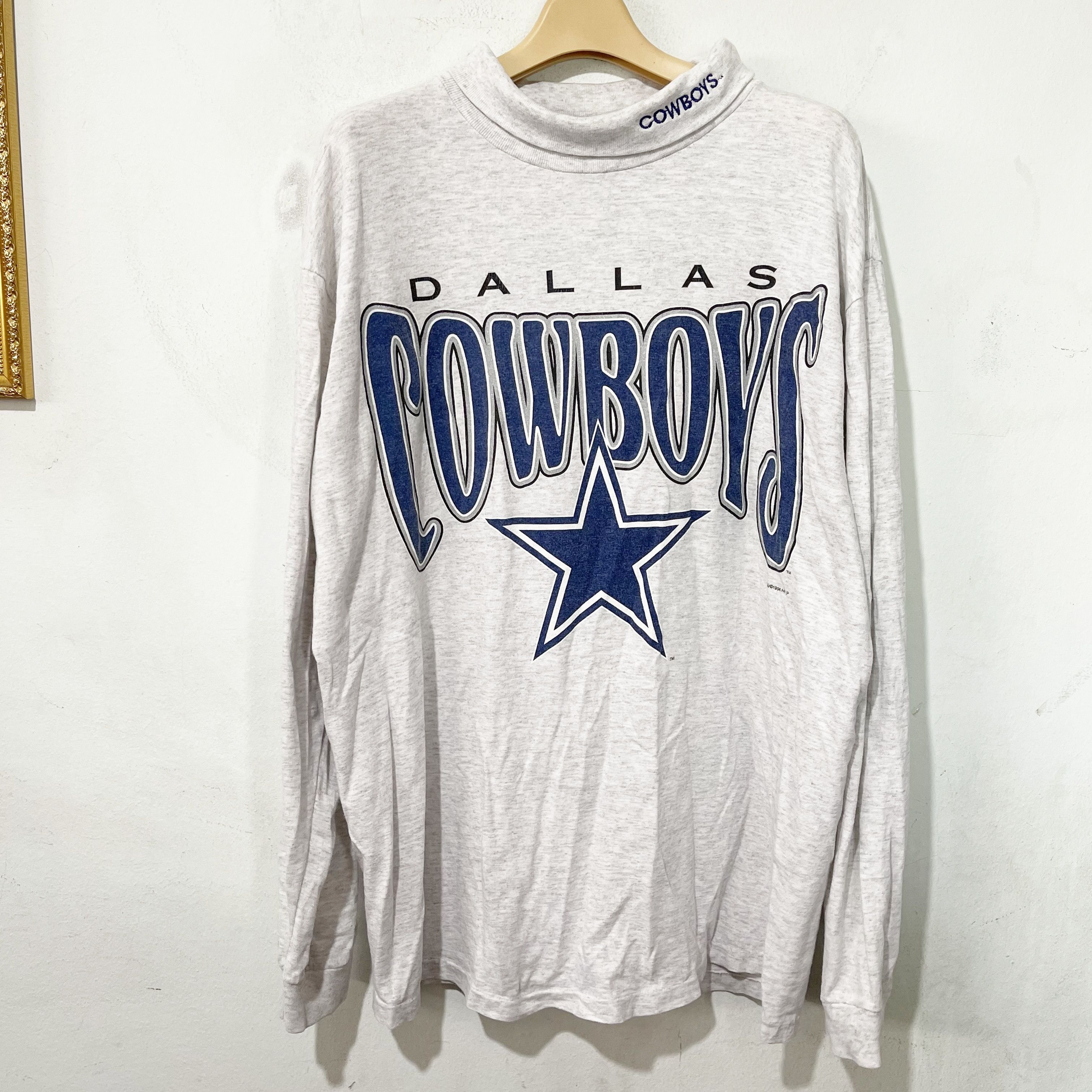NFL Vintage 1996 Dallas Cowboys Long Sleeve Shirt Size US L / EU 52-54 / 3 - 1 Thumbnail