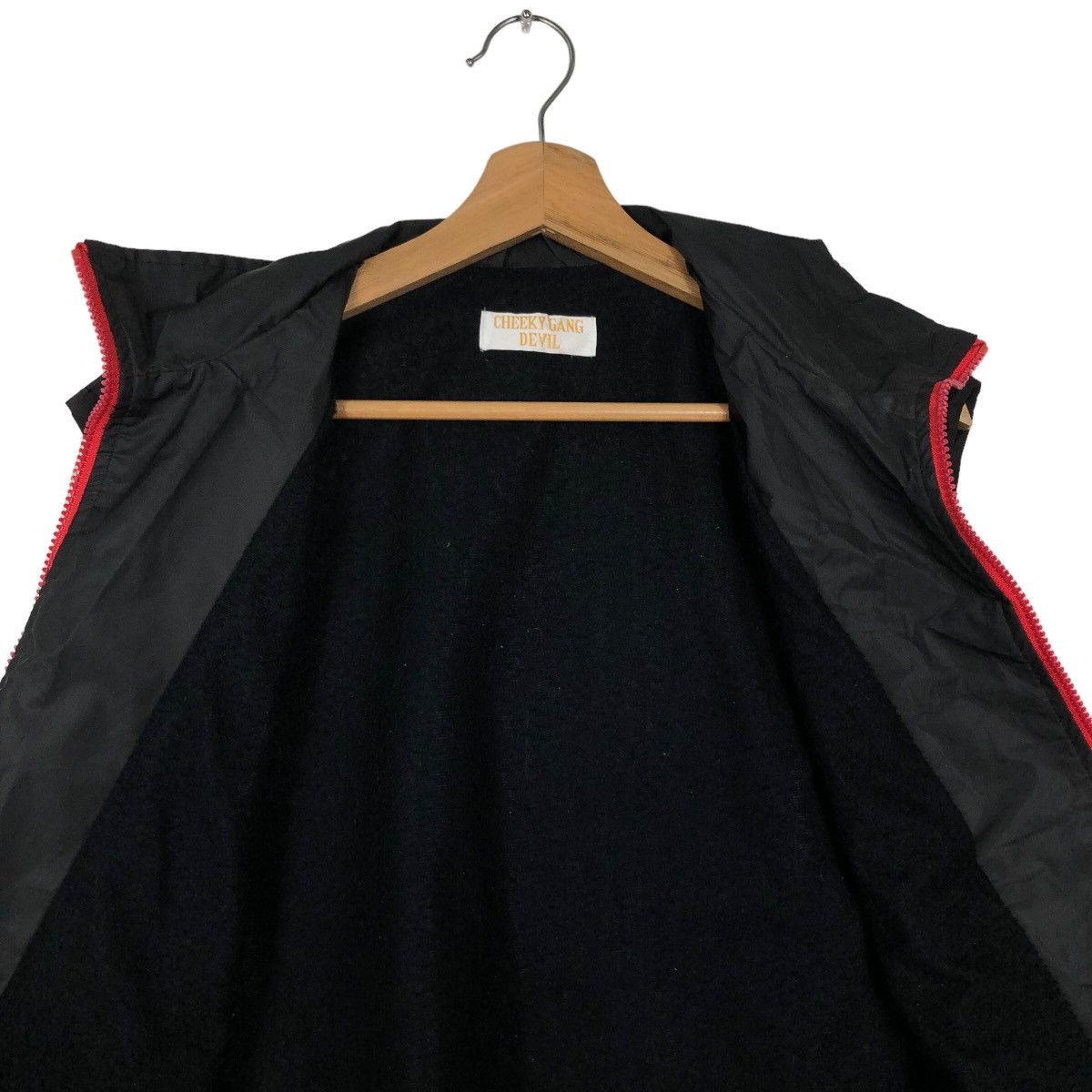 Japanese Brand 🔥90’s Wild Devil Vest Big Logo Embroidery Size US M / EU 48-50 / 2 - 12 Thumbnail