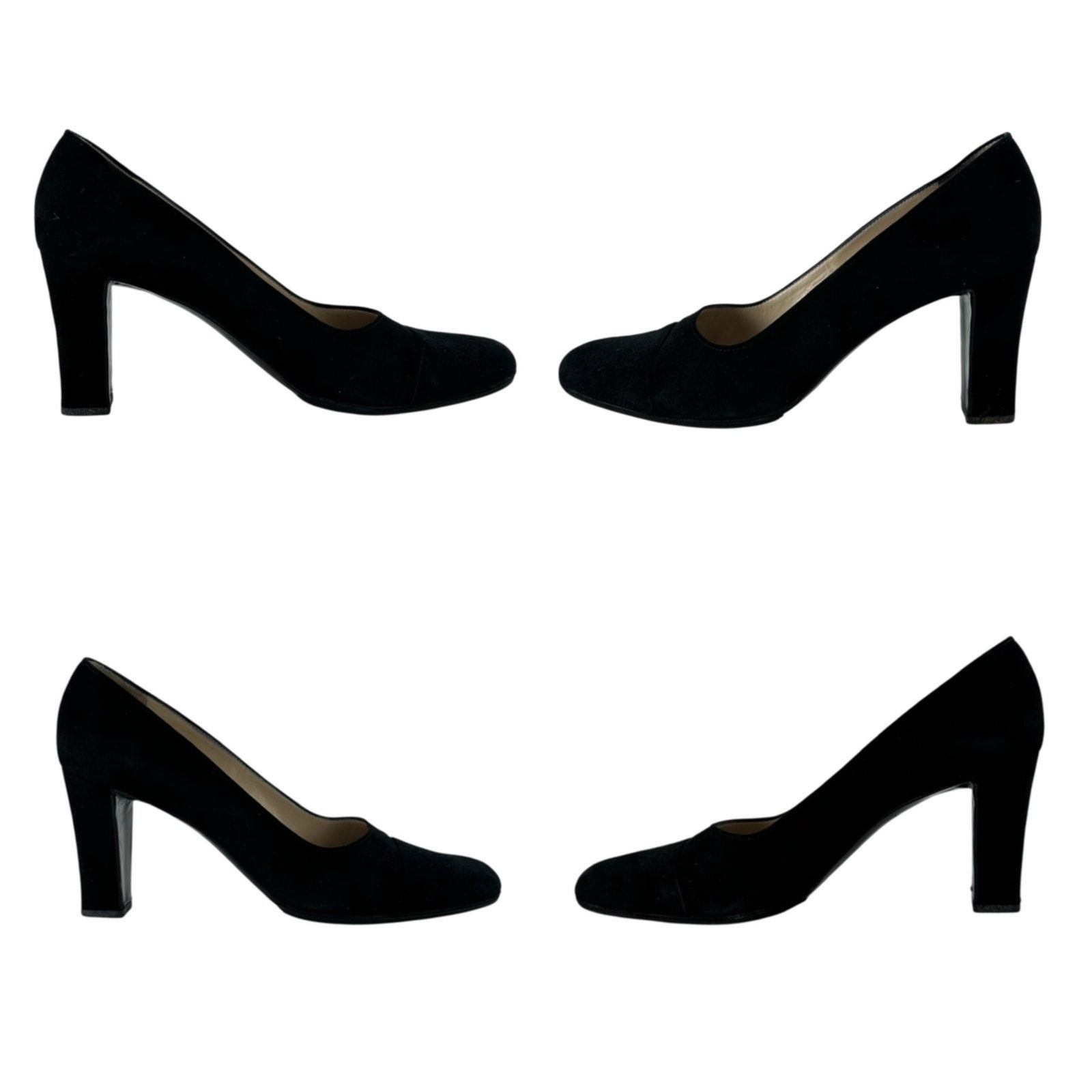 Chanel Chanel Suede Heels Size US 7.5 / IT 37.5 - 3 Thumbnail