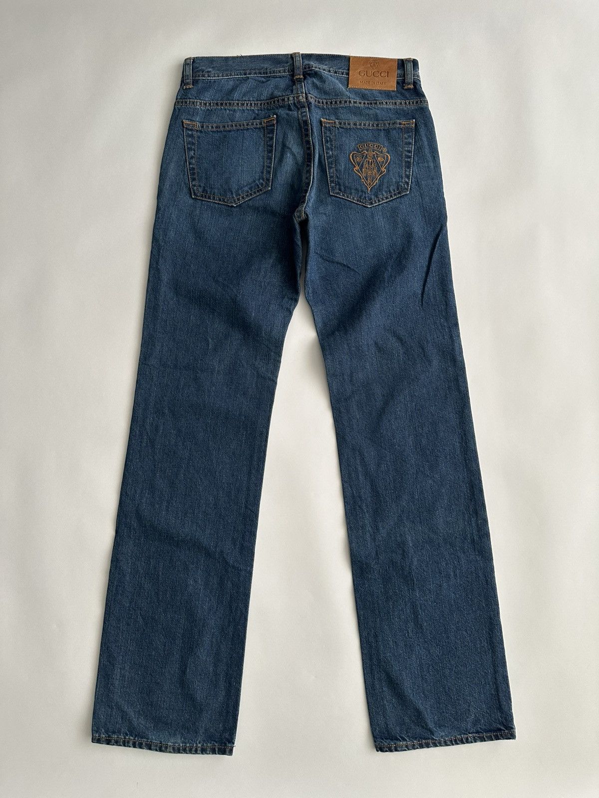 Gucci Gucci 2000’s Embroidery Denim Jeans Size US 30 / EU 46 - 5 Thumbnail