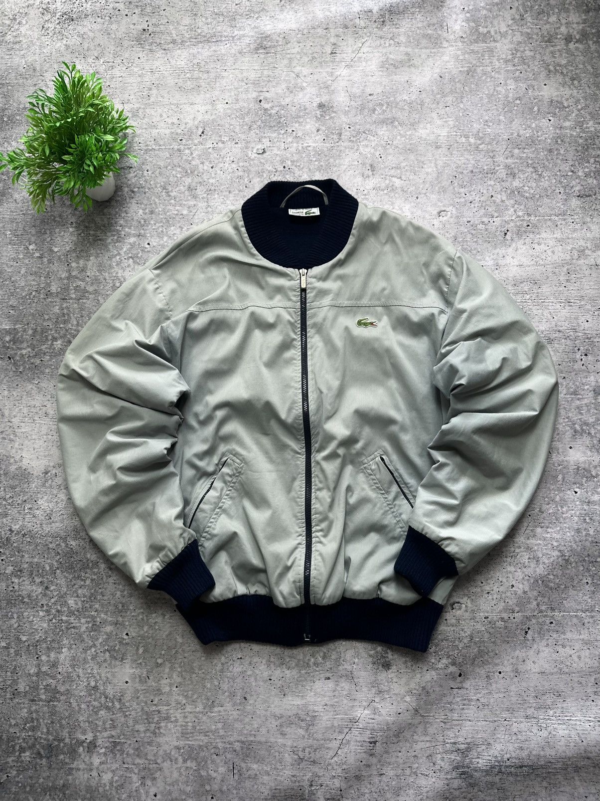 Lacoste Vintage 90s Lacoste Chesime Y2K Varsity Bomber Wool Jacket Size US XL / EU 56 / 4 - 1 Thumbnail