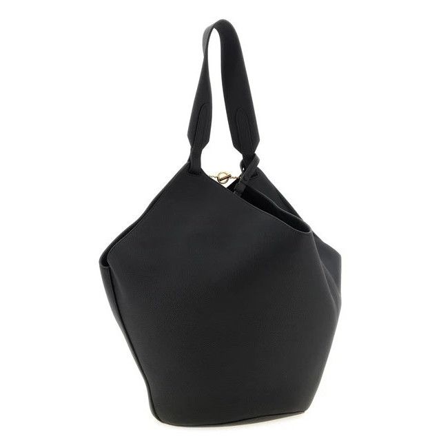 KHAITE KHAITE Lotus Medium Black Tote Bag New Size ONE SIZE - 2 Thumbnail