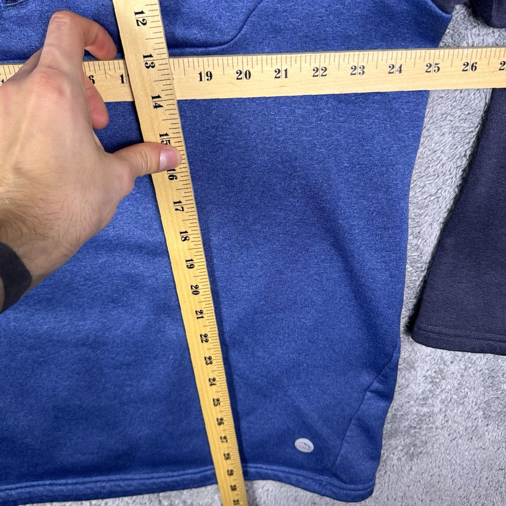 Vintage VINTAGE LL Bean Jacket Mens XLT Mountain Classic Fleece 1/2 Zip Tech 51530 Pullover Blue Size US XL / EU 56 / 4 - 7 Thumbnail