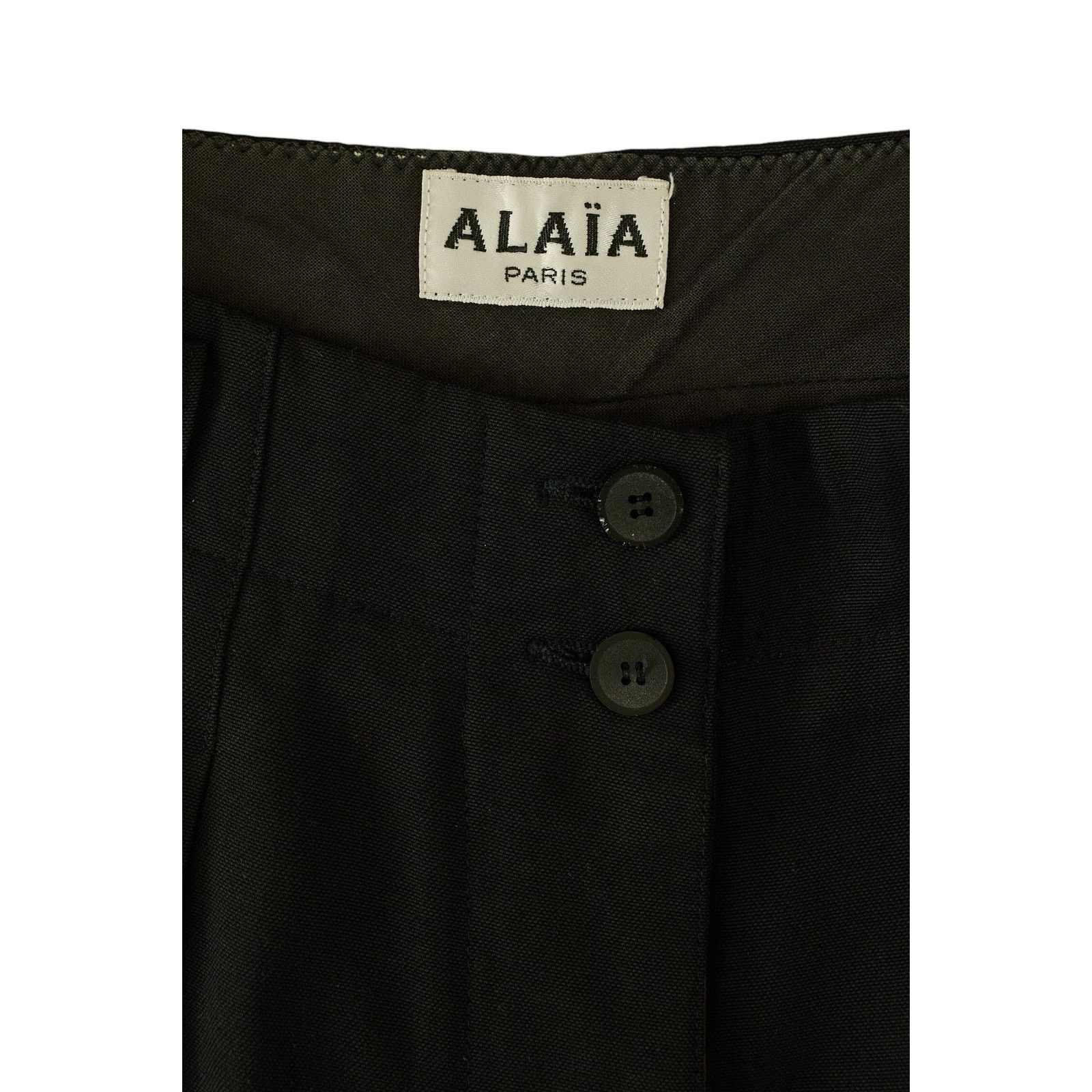 Alaia Black Shorts Size 26" / US 2 / IT 38 - 3 Thumbnail
