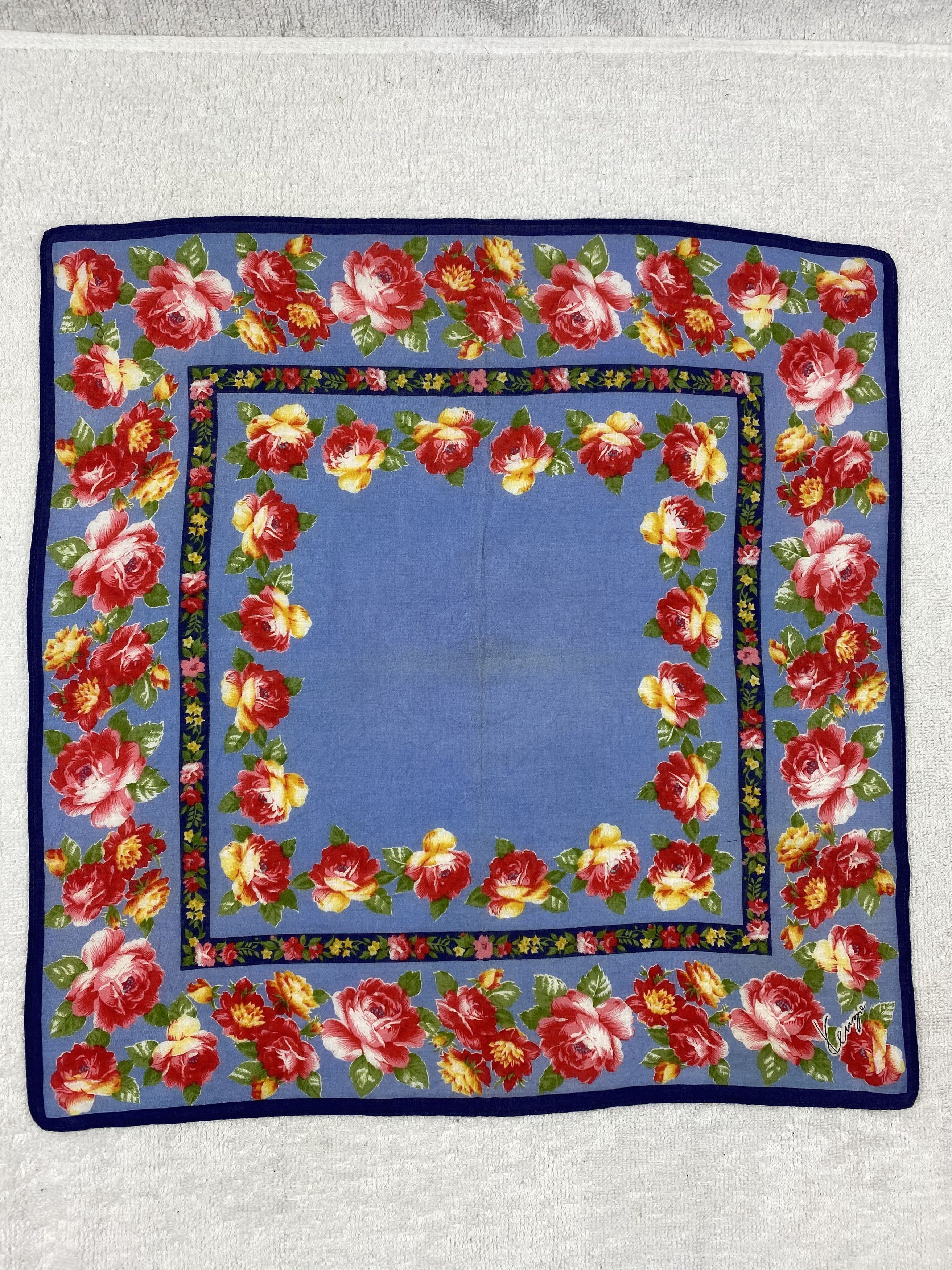 Kenzo × Vintage Kenzo Handkerchief / Bandana / Neckerchief Size ONE SIZE - 3 Thumbnail