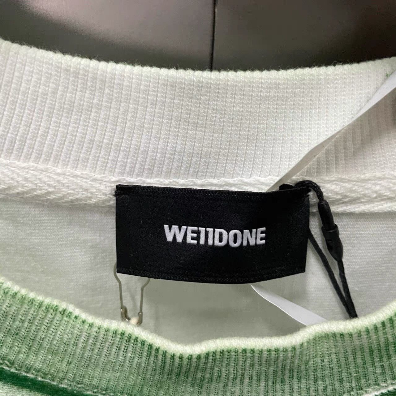 WE11DONE WE11DONE Green Tie-dye Washed Long Sleeve K28 Size US XL / EU 56 / 4 - 3 Thumbnail