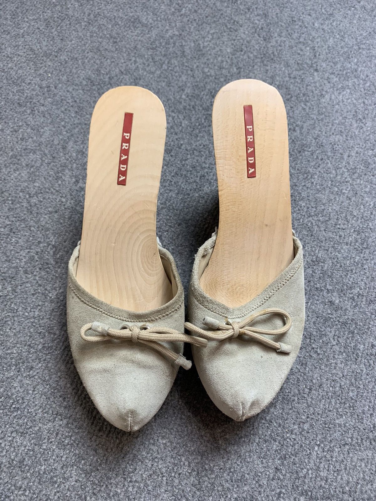 Prada Vintage Prada wool heels Size US 7 / IT 37 - 2 Thumbnail