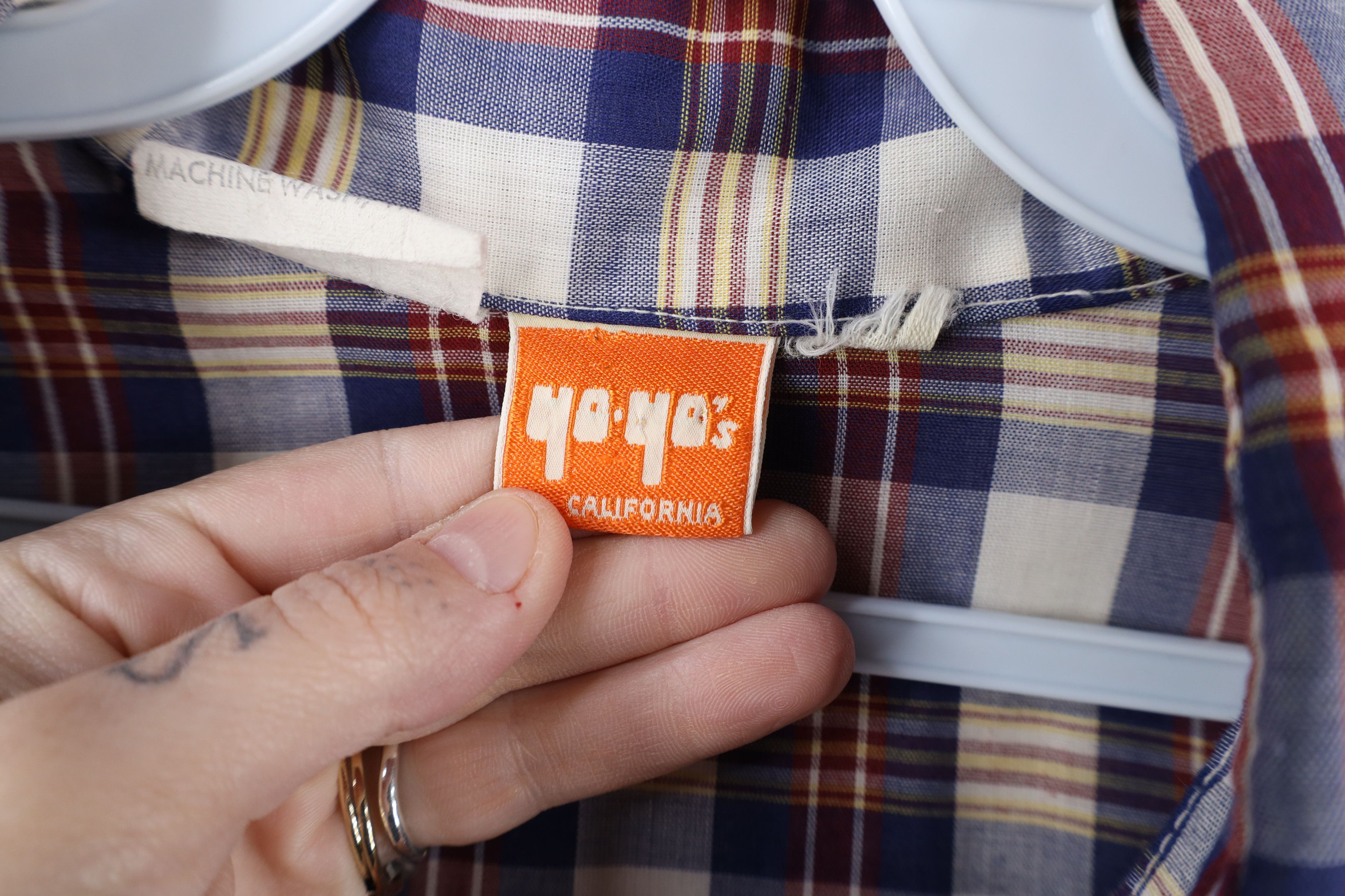Vintage Vintage 60s 70s Rockabilly Cowboy Western Button Shirt Plaid Size US XL / EU 56 / 4 - 8 Thumbnail