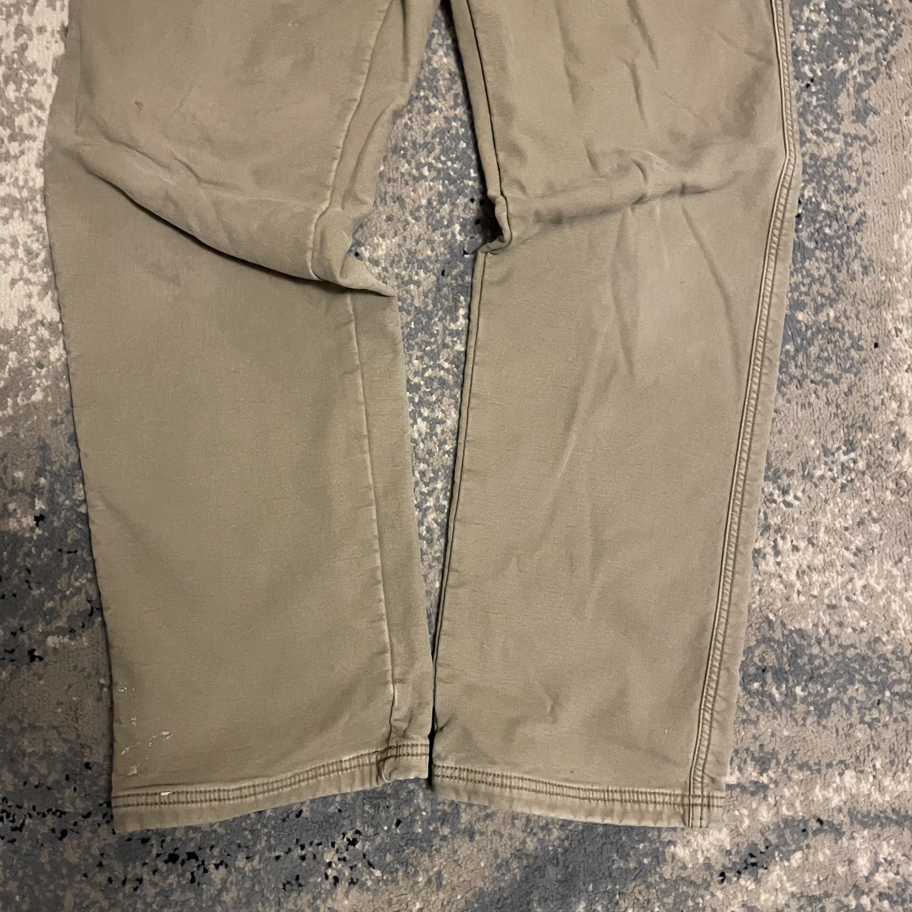Coleman Distressed Coleman Carpenter Pants 34x32 Sherpa Lined Beige Size US 34 / EU 50 - 3 Thumbnail