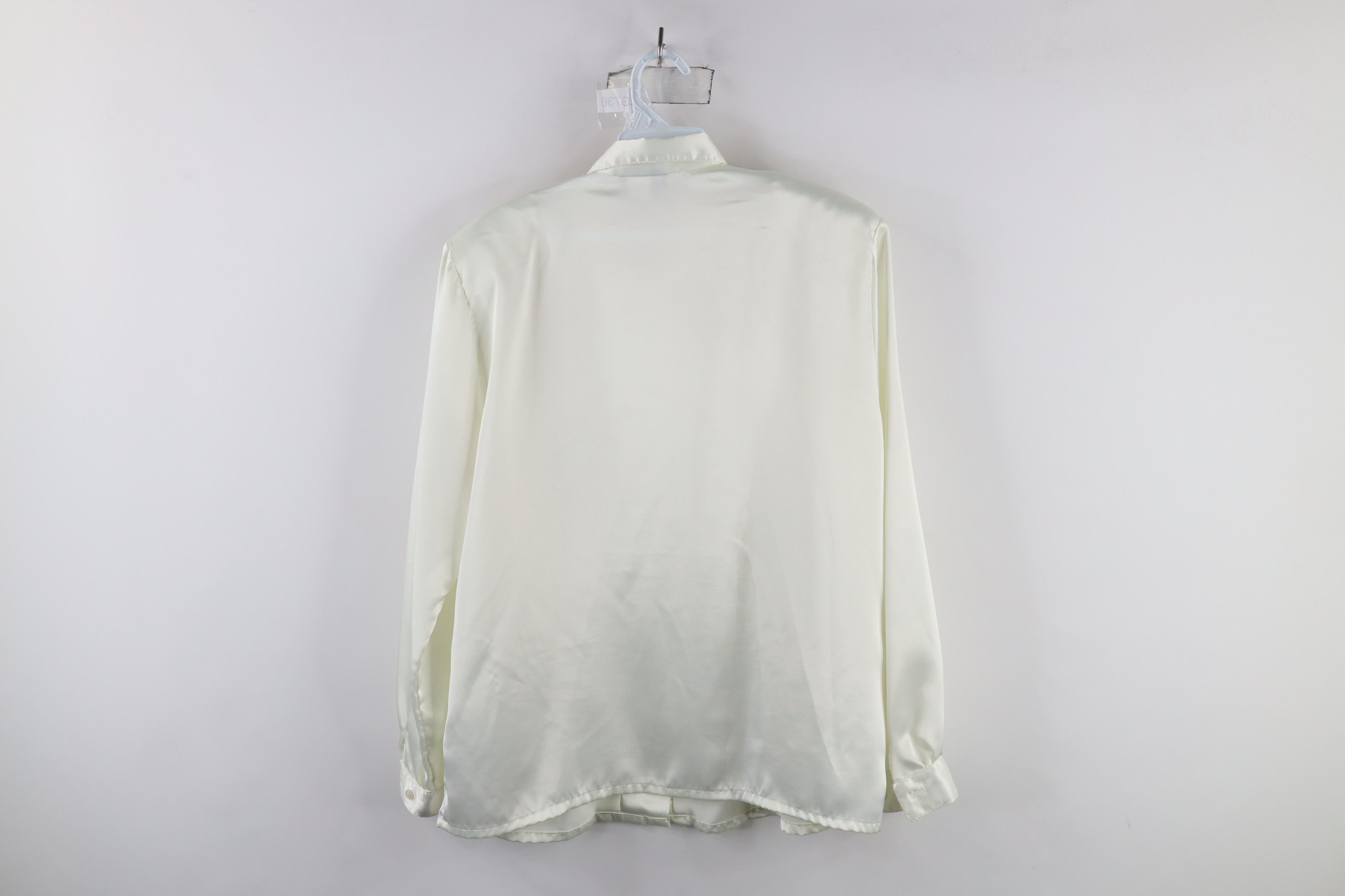 Vintage Vintage 90s Streetwear Beaded Collar Button Shirt USA Size XXL / US 16-18 / IT 52-54 - 12 Thumbnail