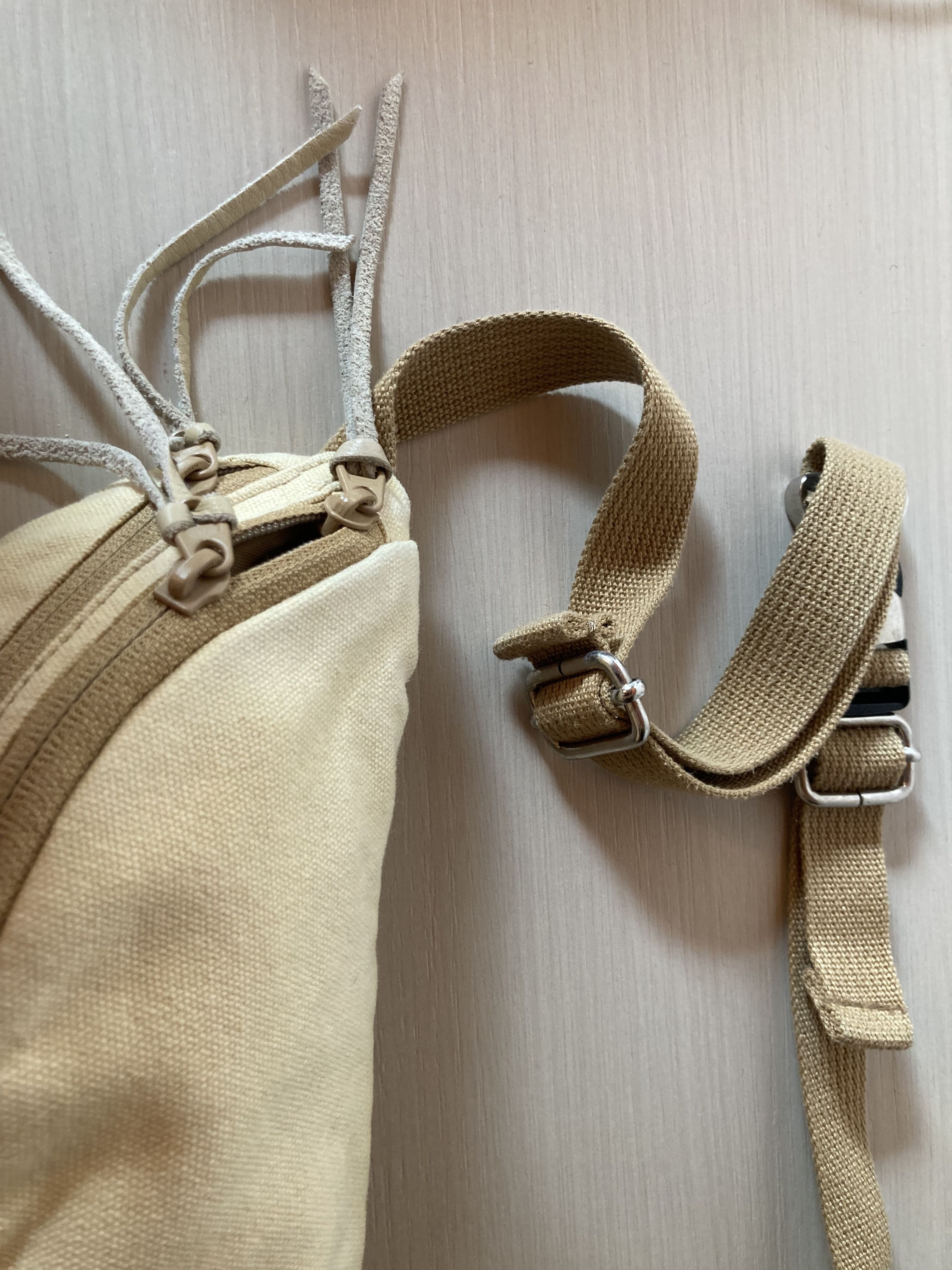 Nonnative NONNATIVE hunter waist bag in beige canvas Size ONE SIZE - 8 Thumbnail
