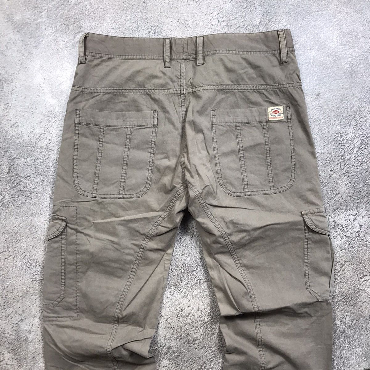 Vintage Vintage 90s Baggy Cargo Pants Parachute Flared Streetwear 34 Size US 34 / EU 50 - 7 Thumbnail