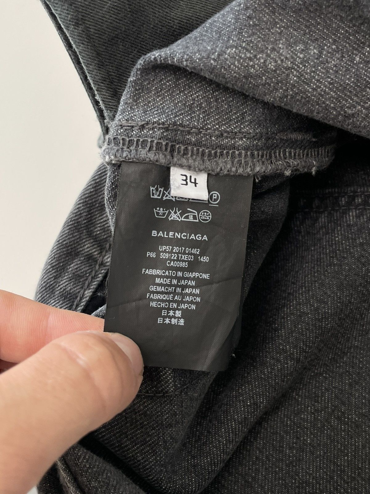 Balenciaga Balenciaga Wide Leg Denim Size US 36 / EU 52 - 4 Thumbnail