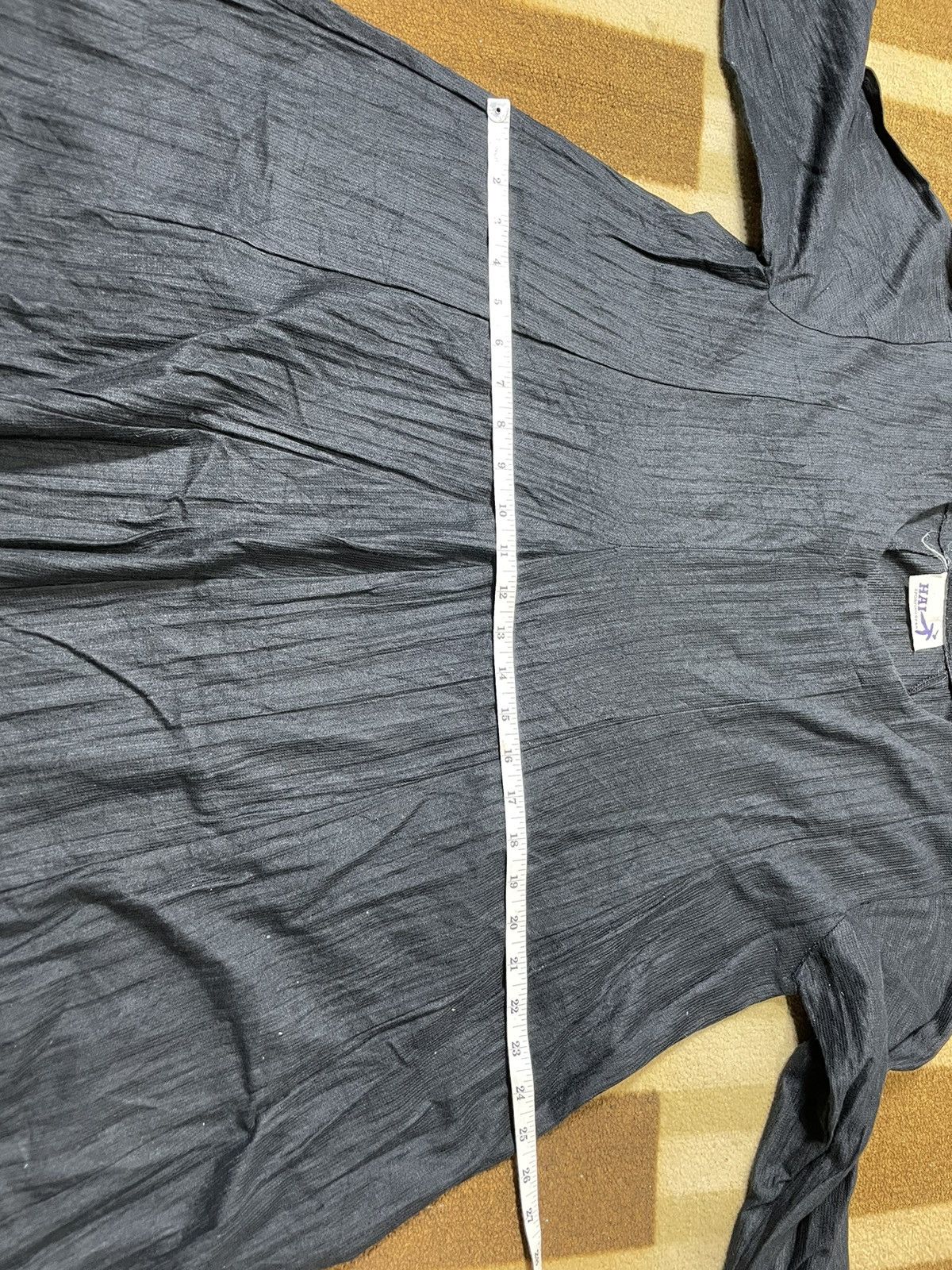 Hai Sporting Gear × Issey Miyake × Vintage Vintage Hai sporting gear longsleeve blouse black Size M / US 6-8 / IT 42-44 - 8 Thumbnail