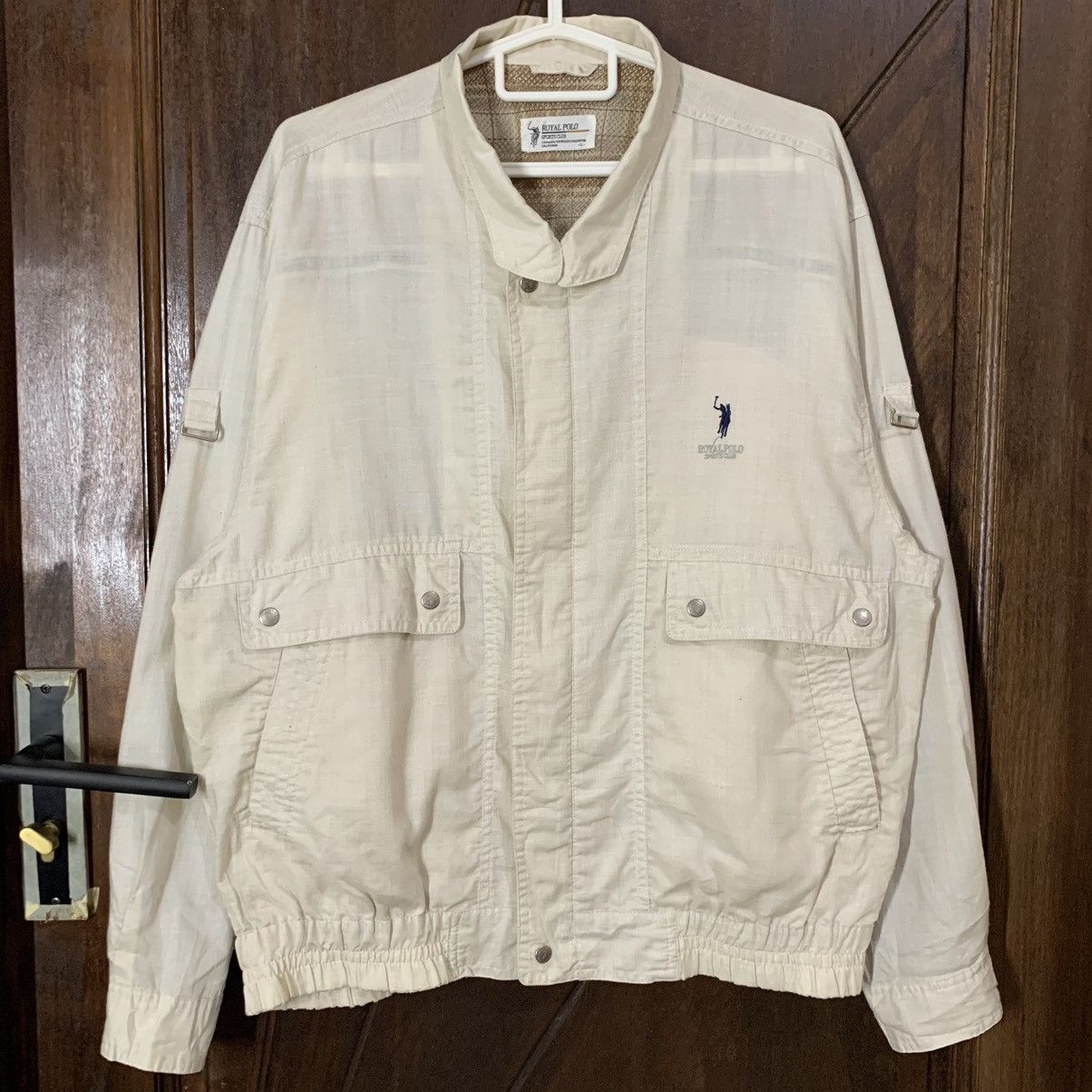 Polo Ralph Lauren × Vintage Vintage Royal Polo Sport Club Jacket Size US L / EU 52-54 / 3 - 2 Thumbnail