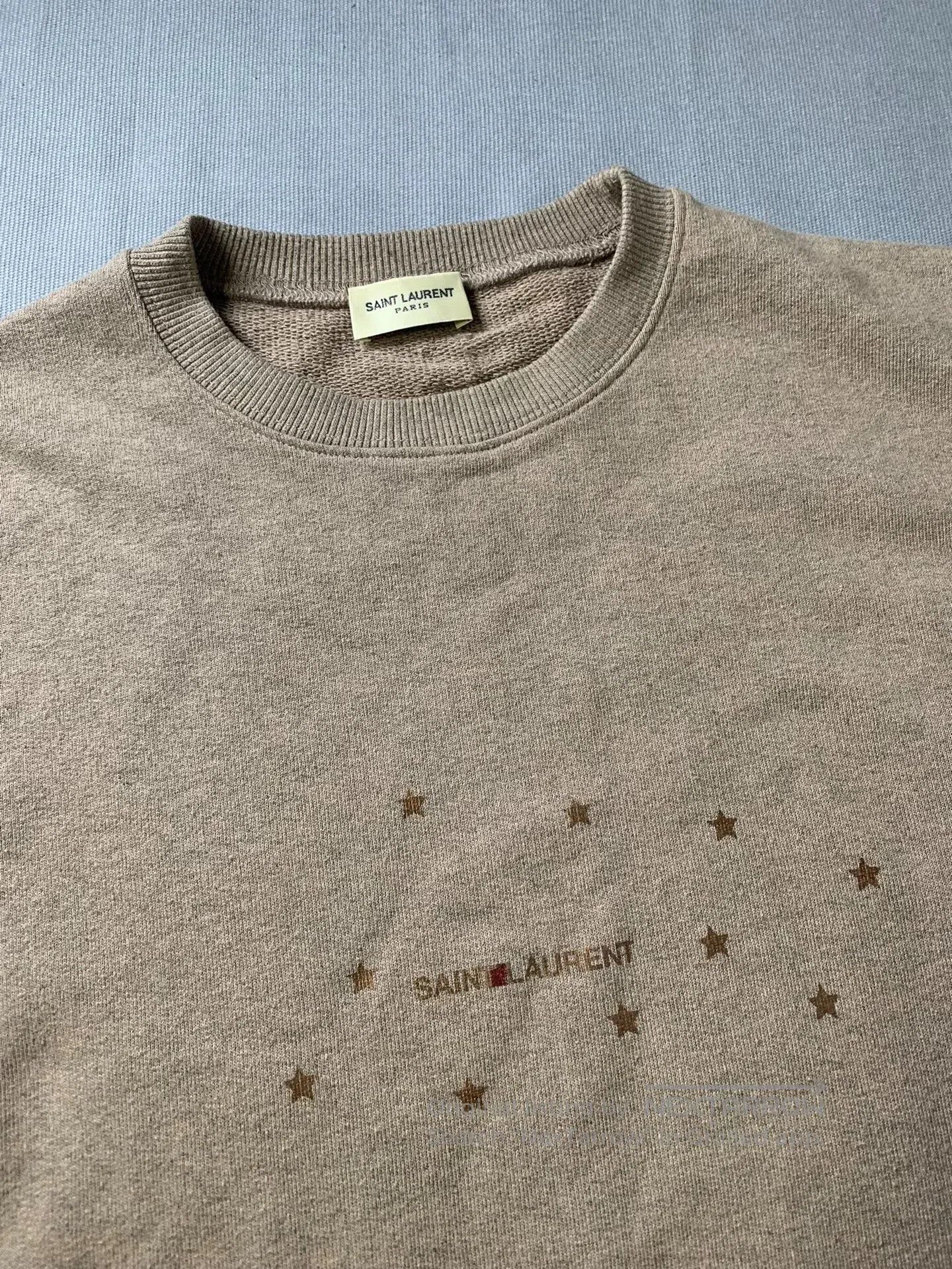 Saint Laurent Paris SAINT LAURENT SLP Star Logo Sweatshirt. Size US L / EU 52-54 / 3 - 3 Thumbnail