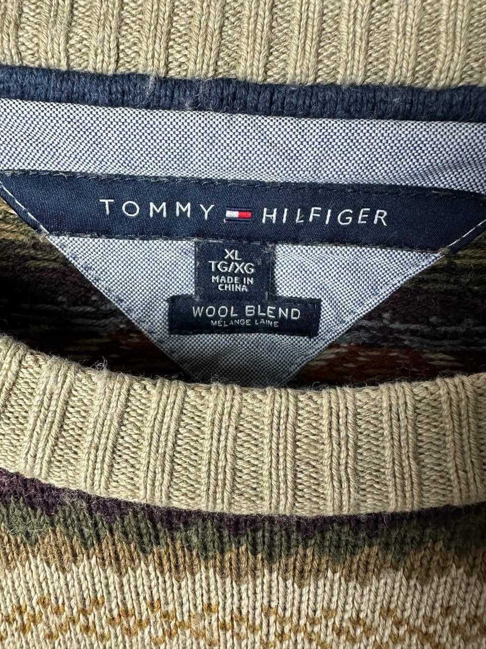 Tommy Hilfiger Tommy Hilfiger sweater knit wool blend size XLarge Size US XL / EU 56 / 4 - 3 Thumbnail