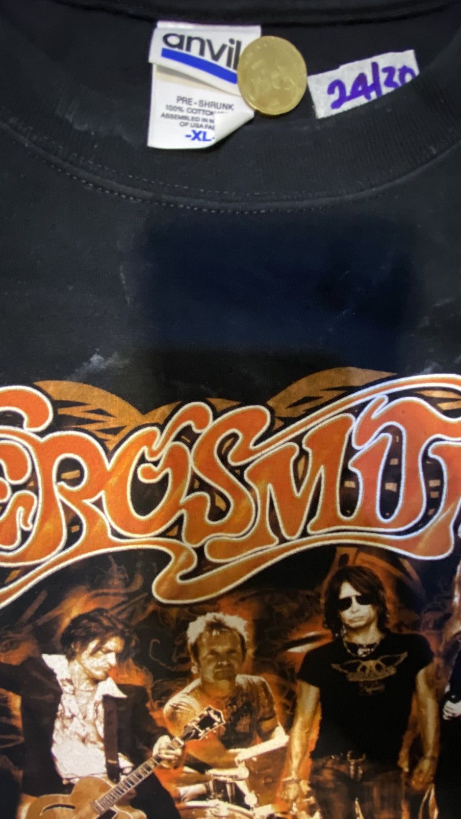 Band Tees Aerosmith Tour 2006 Band Tee Size US XL / EU 56 / 4 - 3 Thumbnail