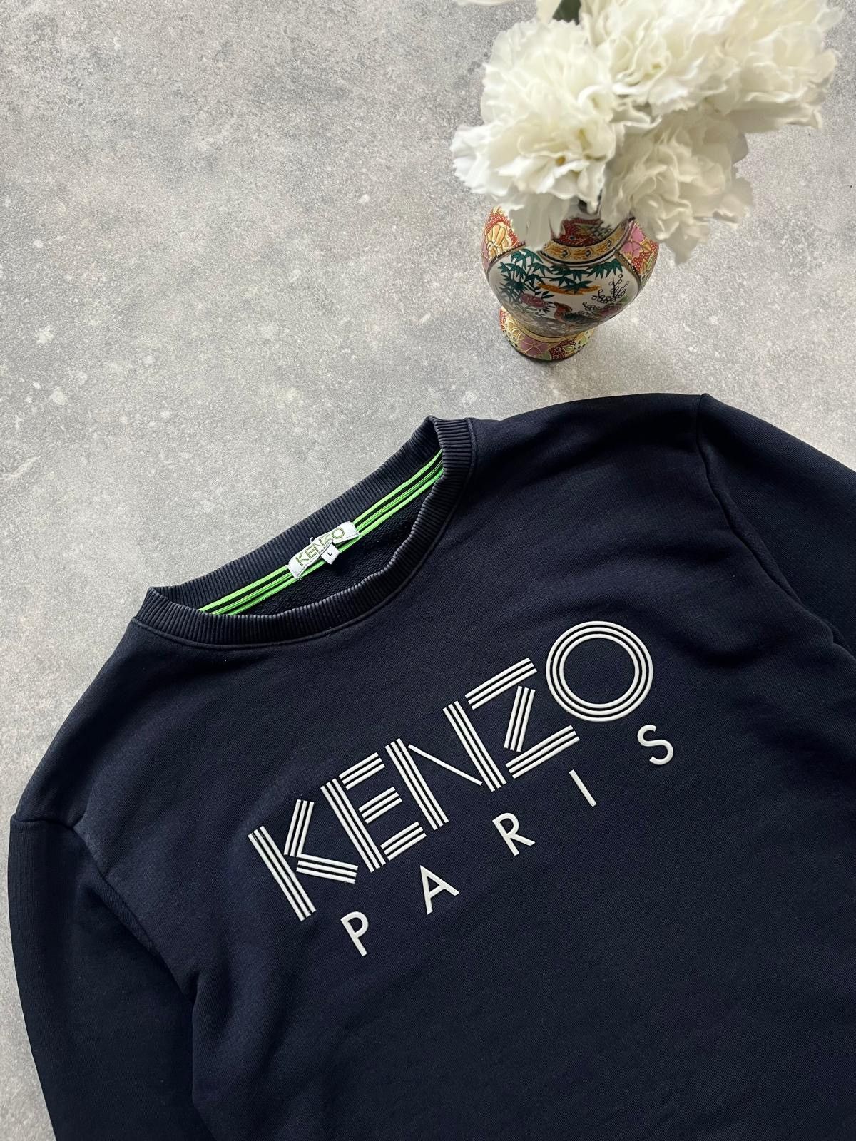 Kenzo Kenzo Paris Japanese Sweatshirt Big Logo Size US M / EU 48-50 / 2 - 4 Thumbnail