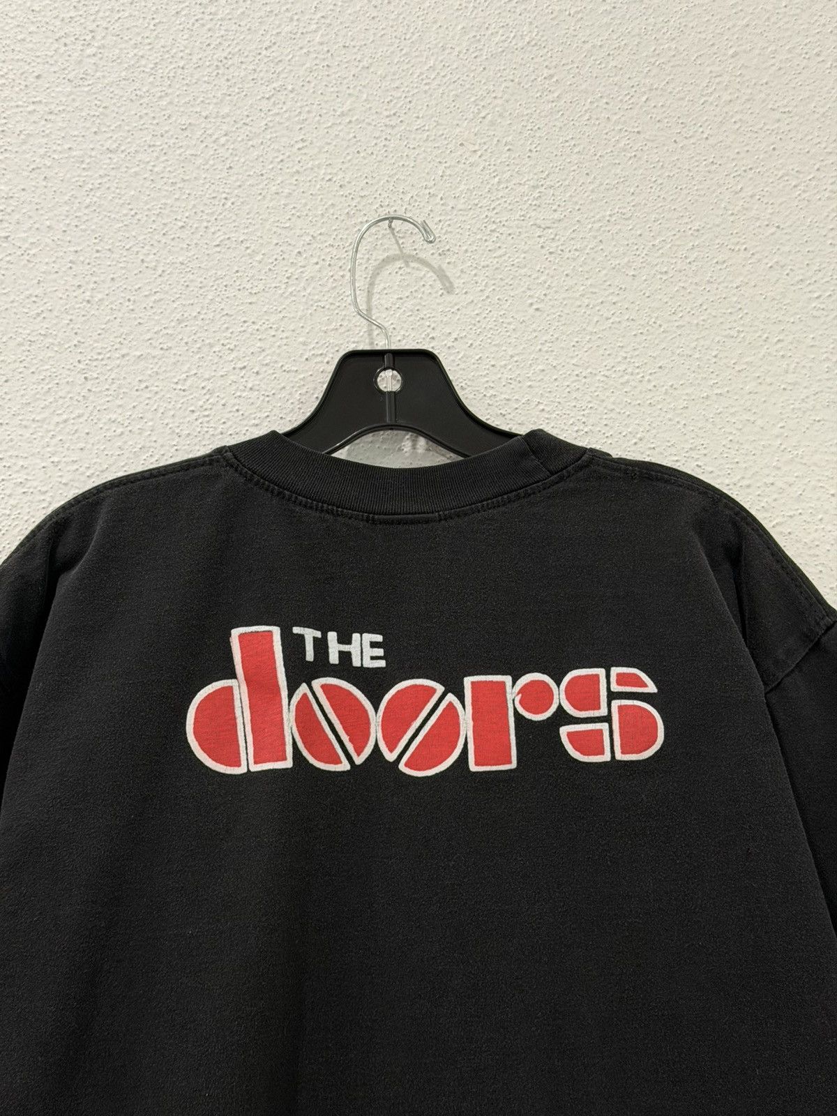 Band Tees Vintage 90s Jim Morrison The Doors M Band Tee Faded Rock USA Size US M / EU 48-50 / 2 - 4 Thumbnail