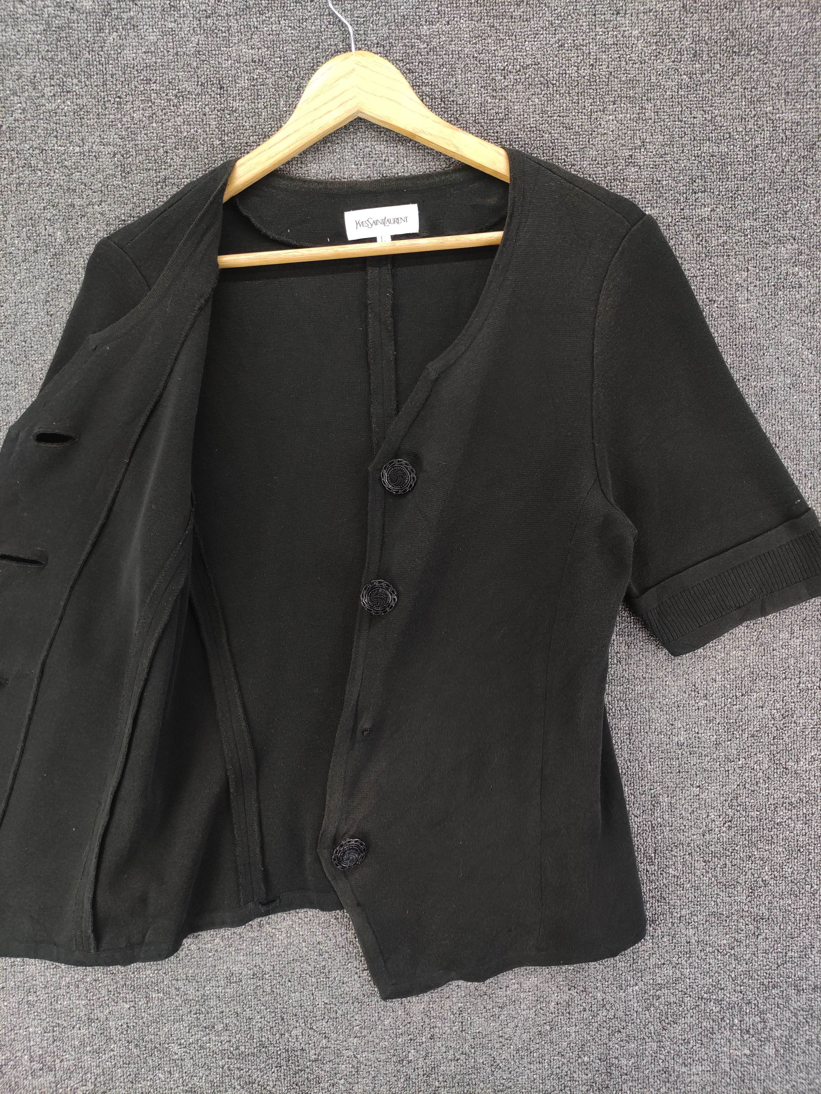 Yves Saint Laurent Vintage Yves Saint Laurent Cardigan Short Sleeve Size S / US 4 / IT 40 - 3 Thumbnail