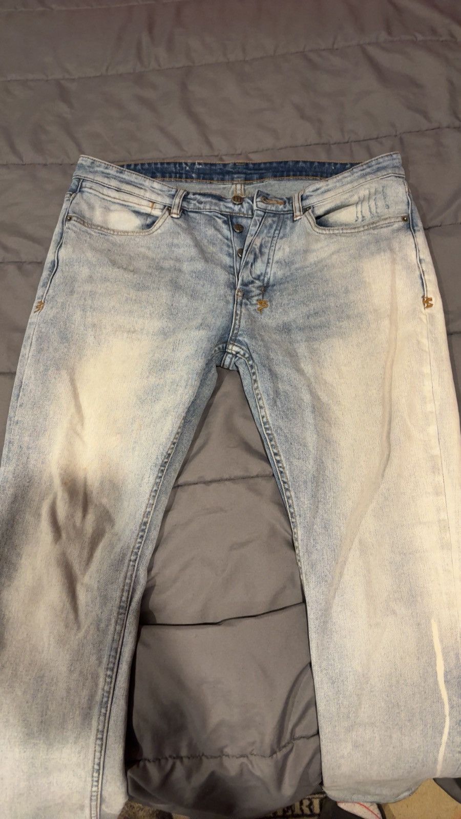 Ksubi Ksubi Van Wrinkle Light Blue Size US 34 / EU 50 - 1 Thumbnail