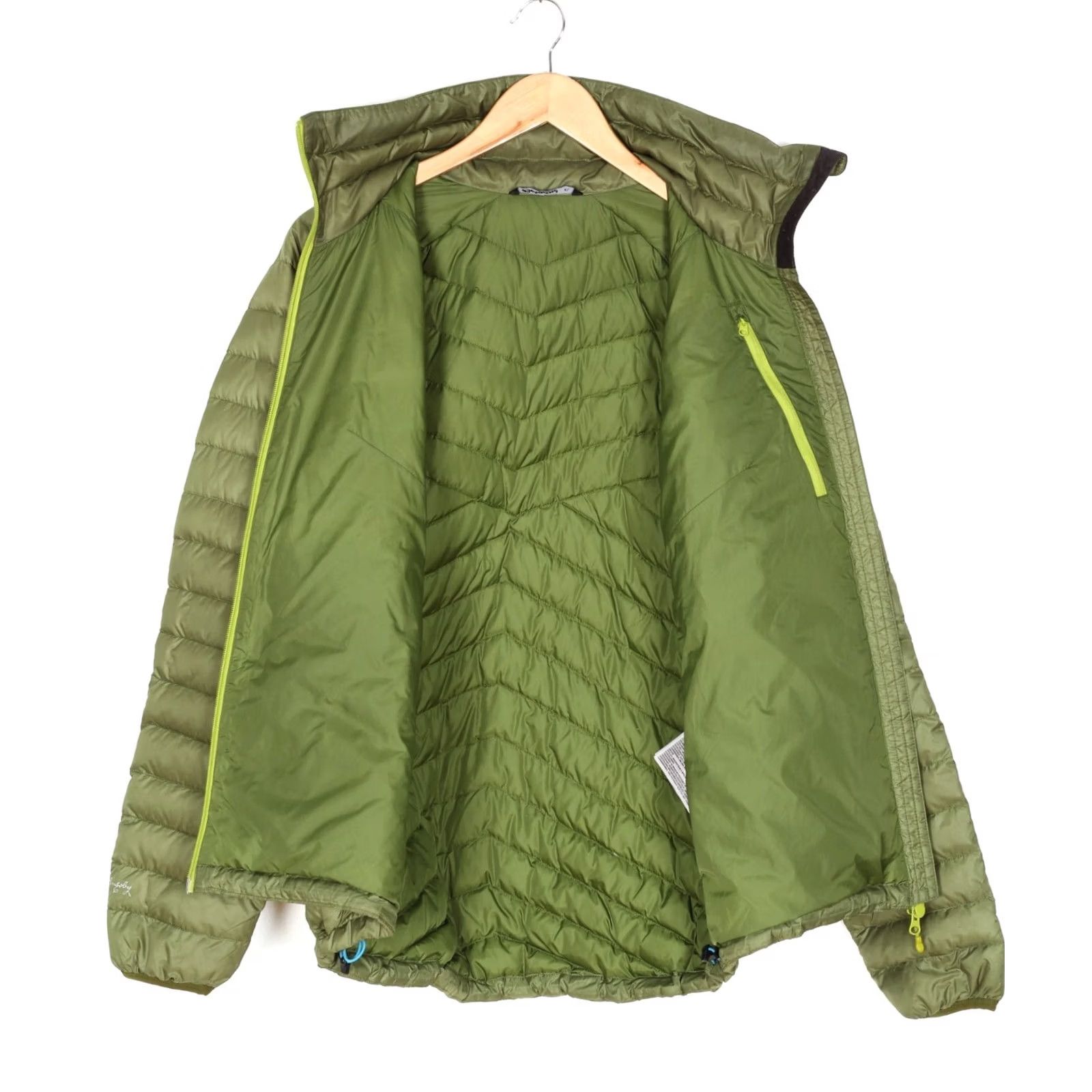 Vintage Bergans of Norway SLINGSBYTIND DOWN Jacket Women Green Size XL MJ5163 Size XL / US 12-14 / IT 48-50 - 3 Thumbnail