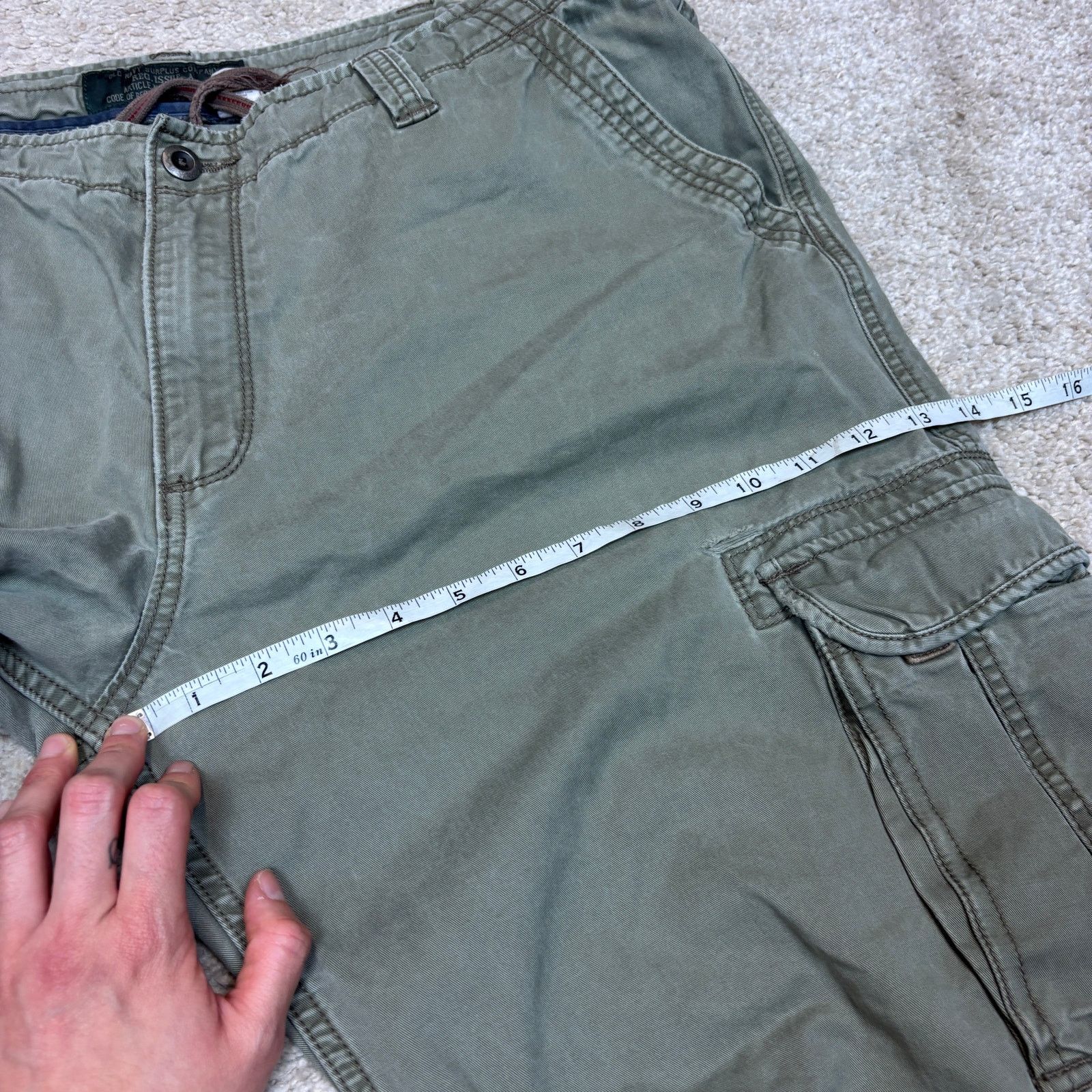 Old Navy Vintage Old Navy Surplus Cargo Pants Skater 38x30 Size US 38 / EU 54 - 10 Thumbnail
