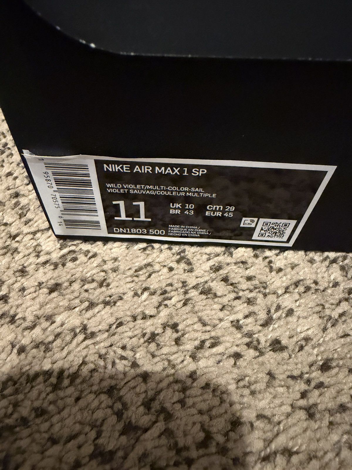 CNCPTS × Nike Nike Air Max 1 Concepts Far Out Size US 11 / EU 44 - 12 Thumbnail