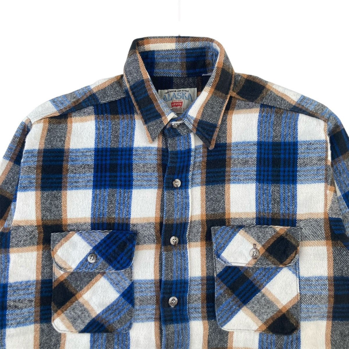 Levi's × Vintage VINTAGE LEVI’S ALASKA FLANNEL Size US L / EU 52-54 / 3 - 3 Thumbnail