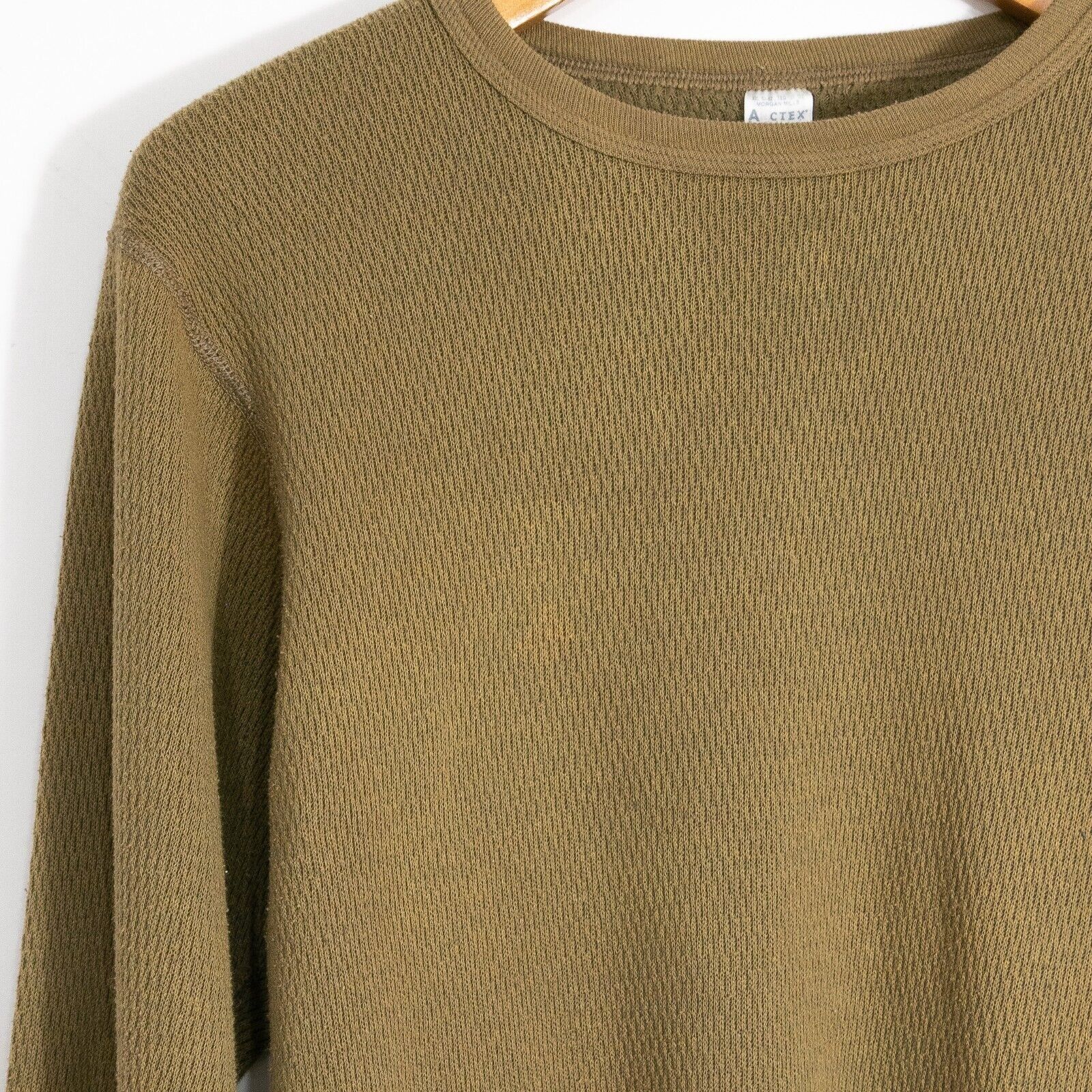 Vintage Vintage Arctex Thermal T Shirt 2XL - Olive Green Distressed Size US XXL / EU 58 / 5 - 3 Thumbnail