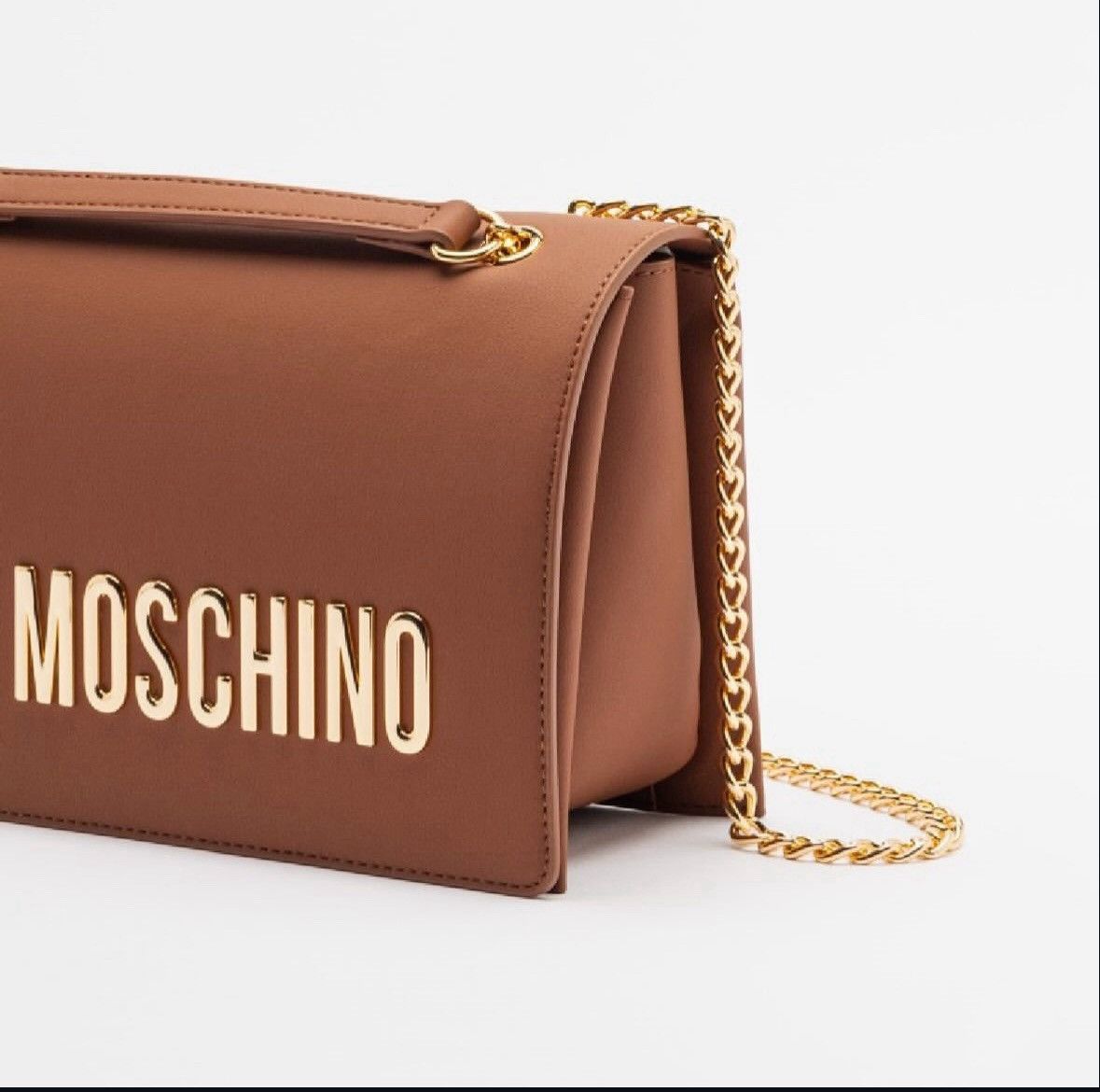Love Moschino 👜 Love Moschino Brown Shoulder Bag Size ONE SIZE - 3 Thumbnail