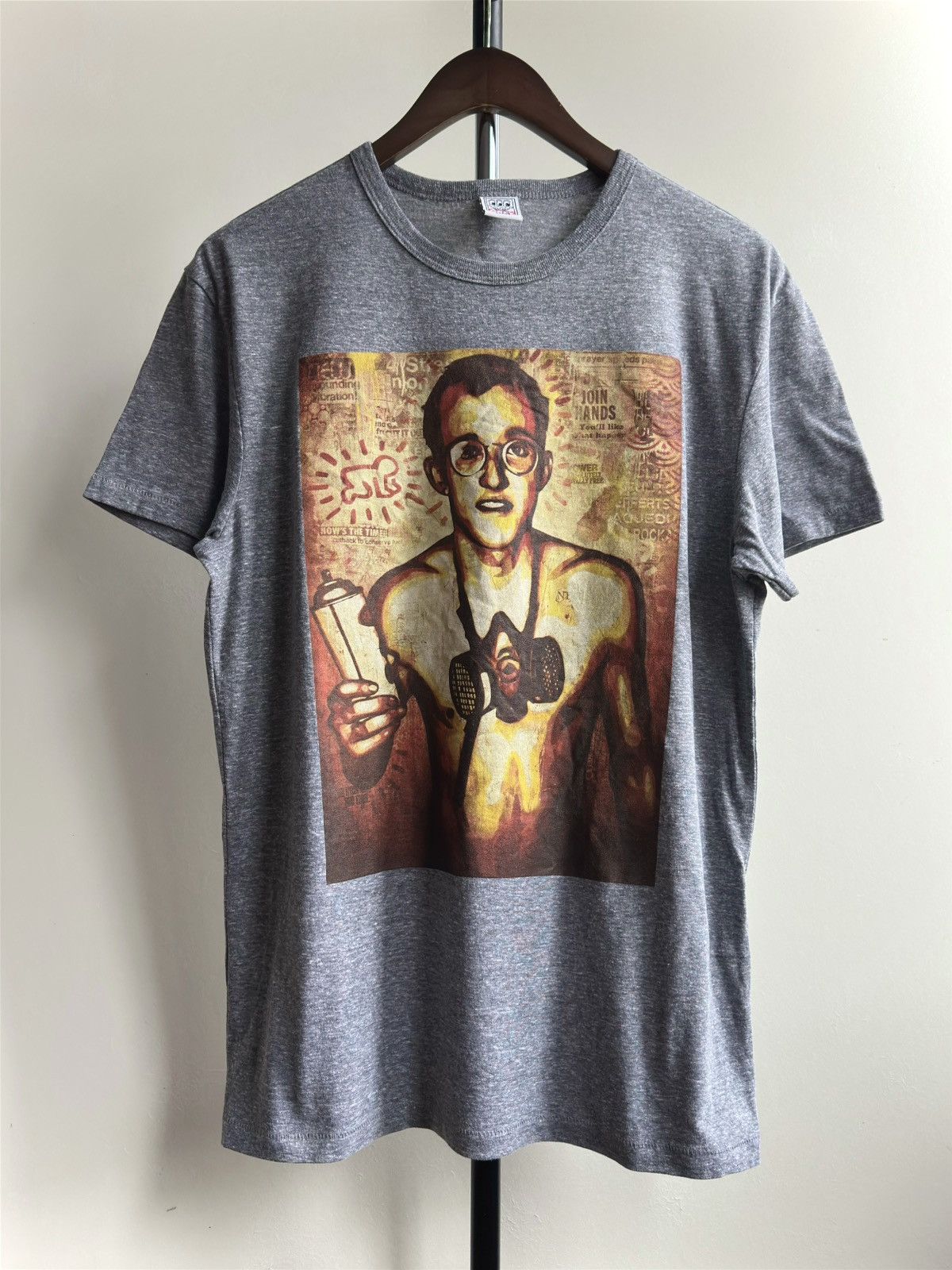 Keith Haring × Obey Obey x Keith Haring Graphic Tee Size US L / EU 52-54 / 3 - 1 Thumbnail