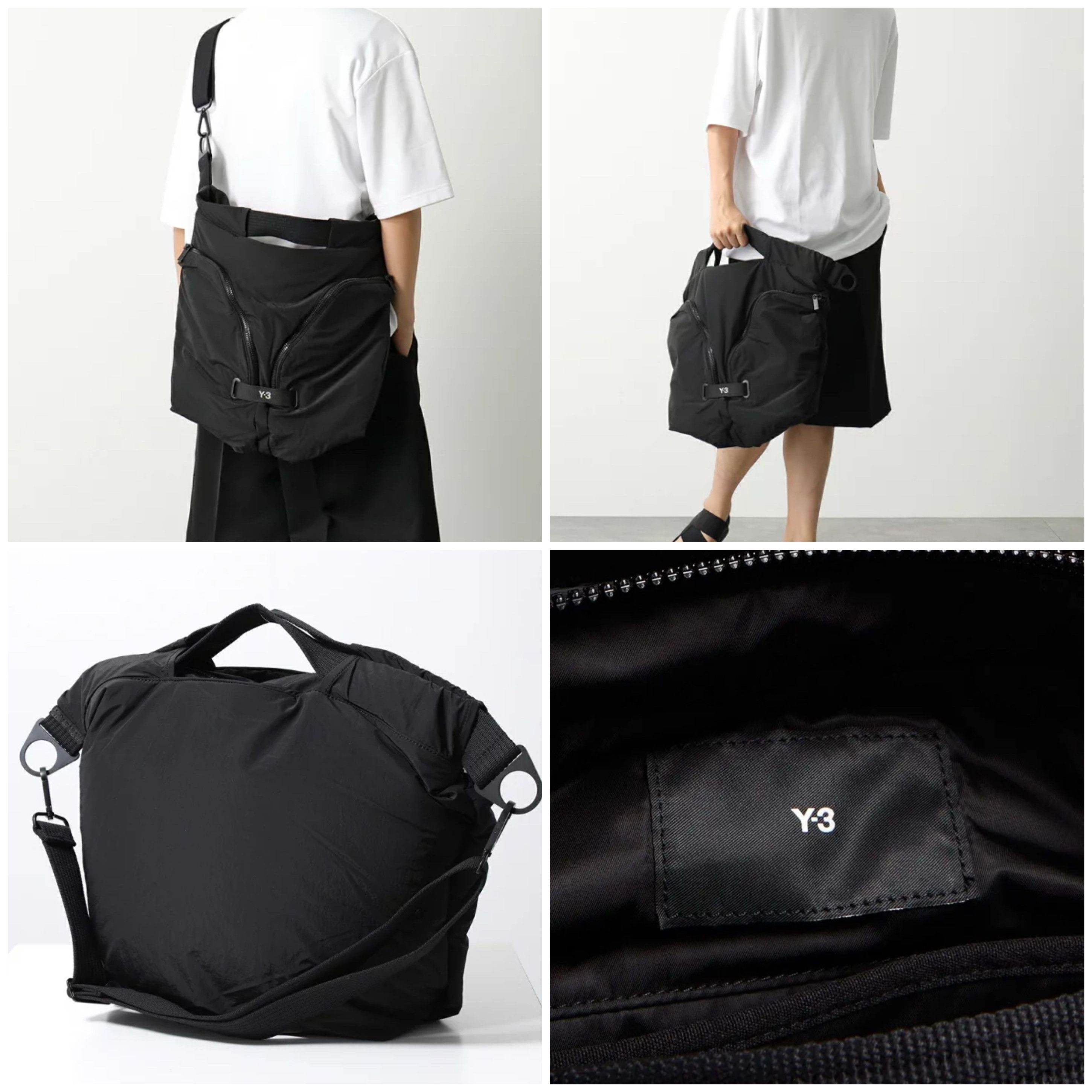 Y-3 Y-3 Utility Nylon Crossbody Tote Bag Size ONE SIZE - 11 Thumbnail