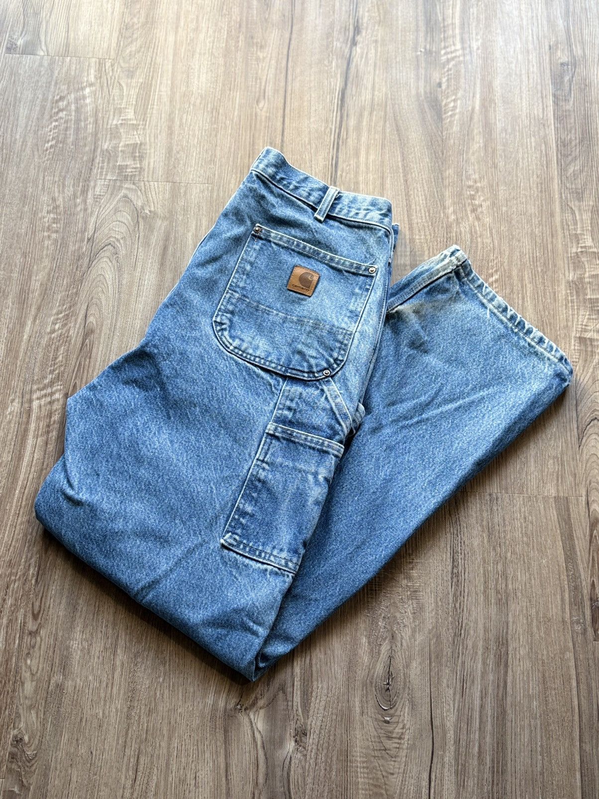 Carhartt Carhartt light wash denim jeans Size US 32 / EU 48 - 1 Thumbnail