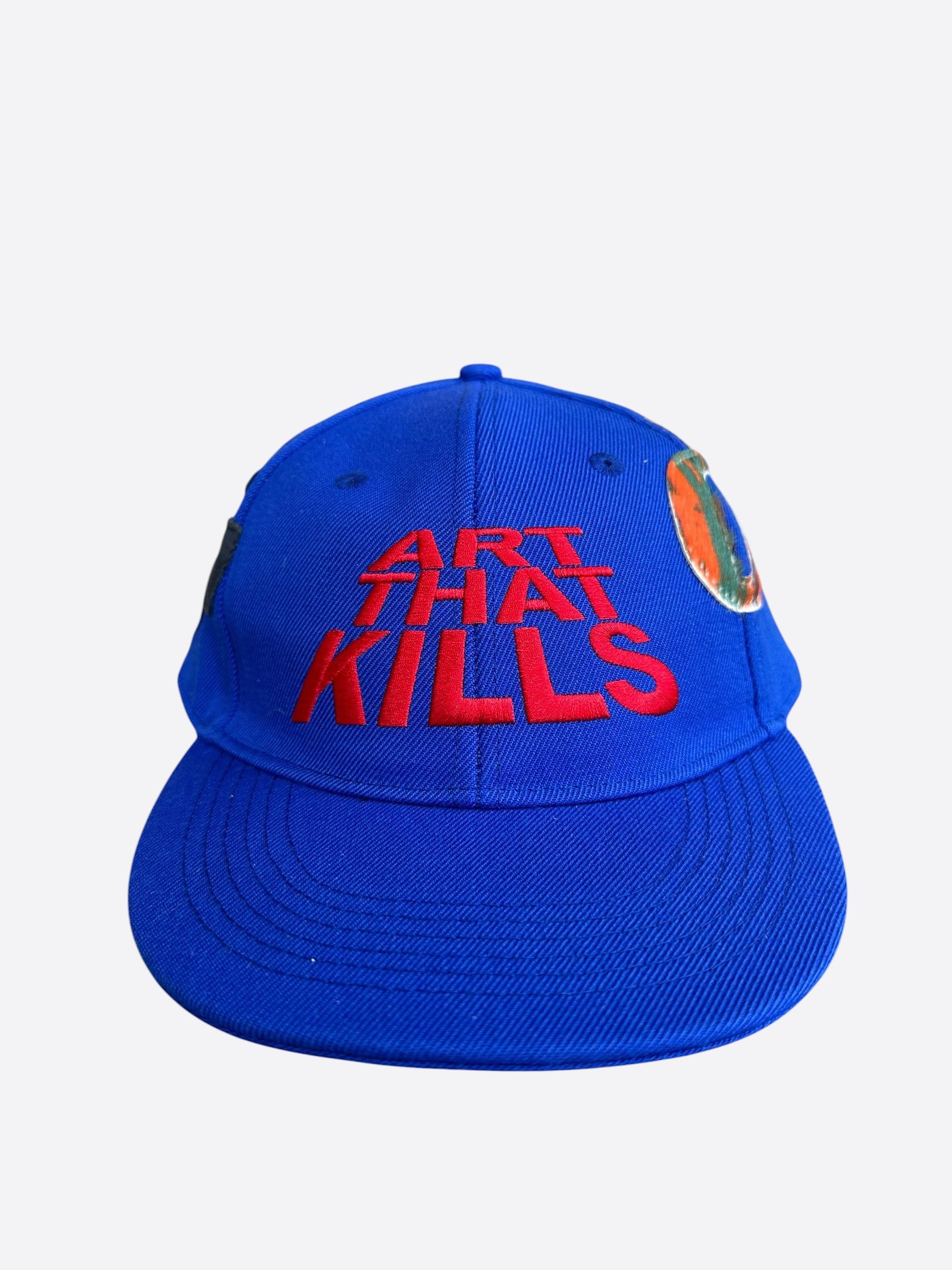 Gallery Dept. Gallery Dept Blue & Multicolor ATK G-Patch Fitted Hat Size ONE SIZE - 1 Thumbnail