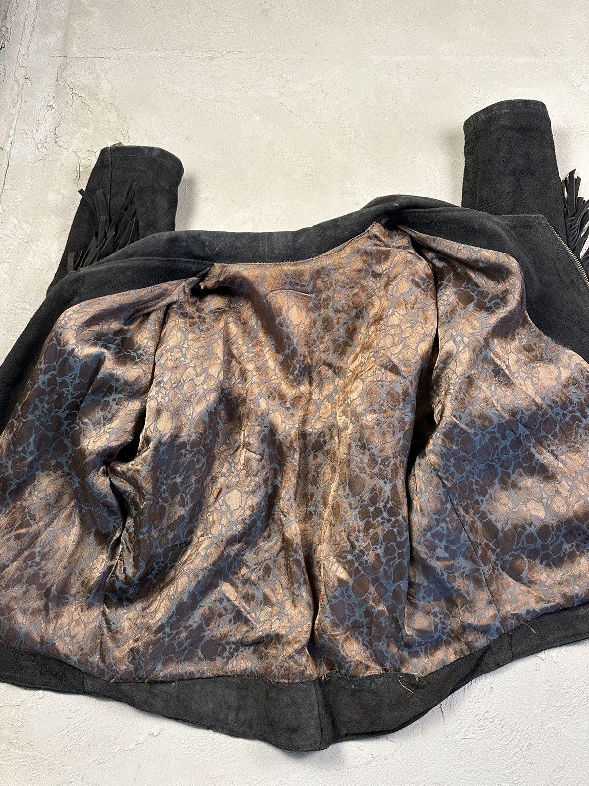 Genuine Leather Vintage Suede Avant Garde Cowboy Boxy Leather Jacket Size US M / EU 48-50 / 2 - 13 Thumbnail