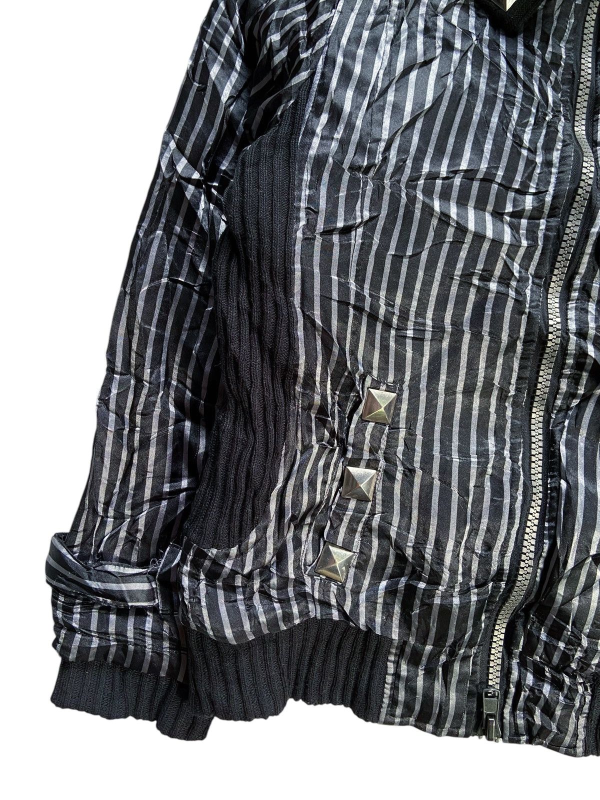Japanese Brand JAPANESE PUNK DIG DEEP STRIPED JACKET Size US S / EU 44-46 / 1 - 6 Thumbnail